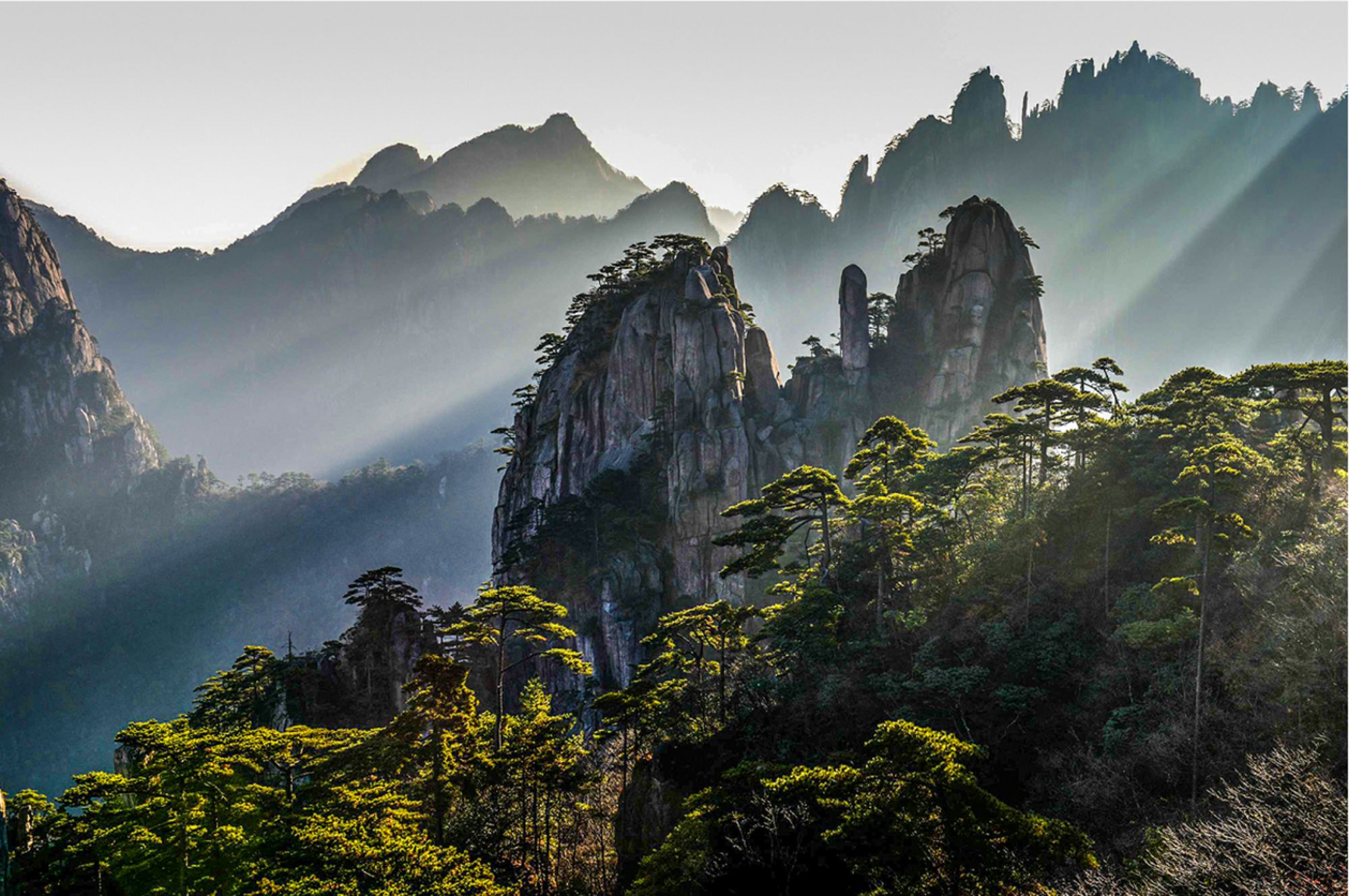 Leserreise Schweizer Familie - China -Zeitreise zwischen Porzellan, Poesie und Panoramen ab Shanghai: Mt.Huangshan