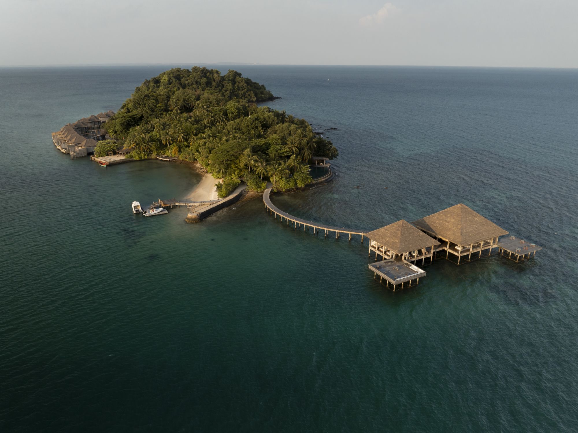 Song Saa Private Island à Koh Rong: Song Saa aerial view