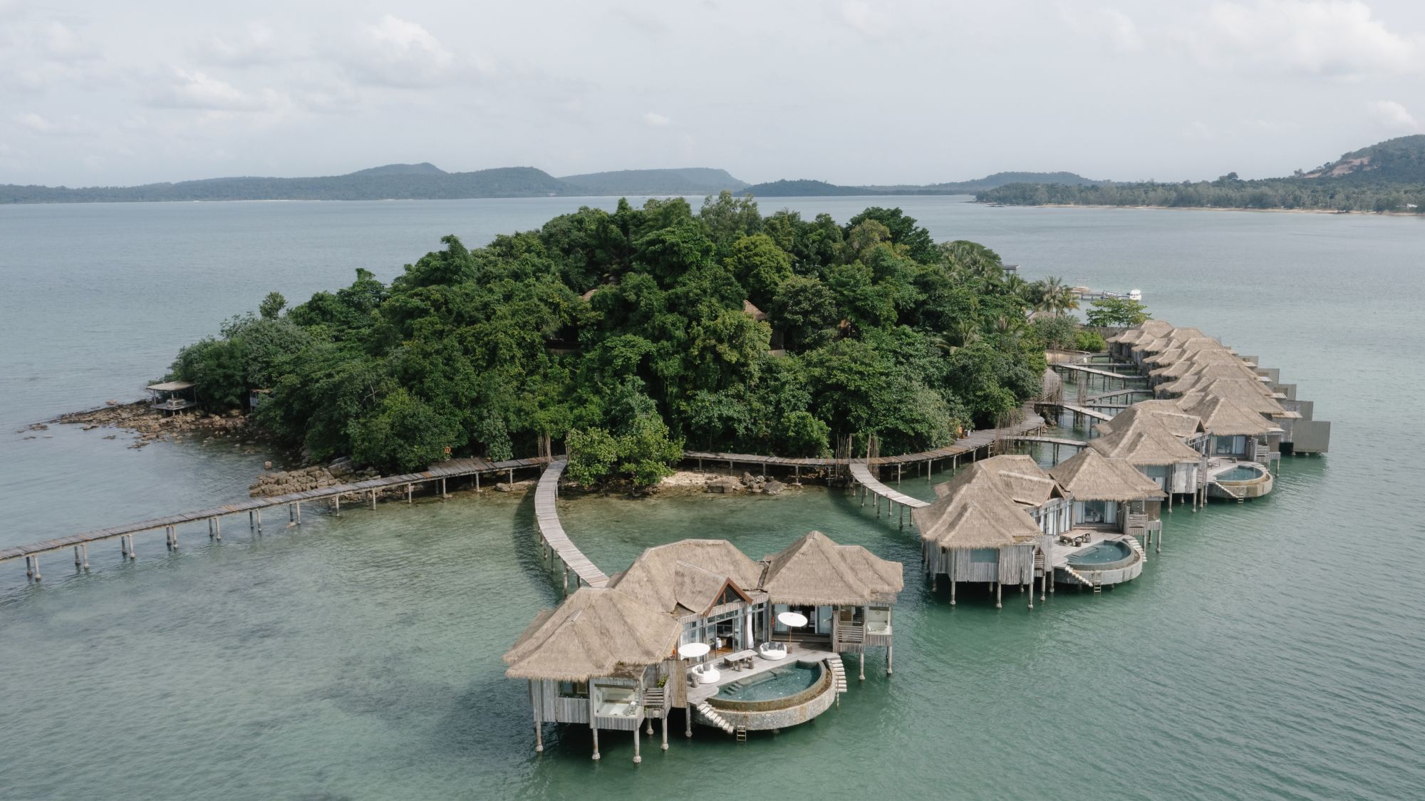 Song Saa Private Island à Koh Rong: View over Song Saa Private Island