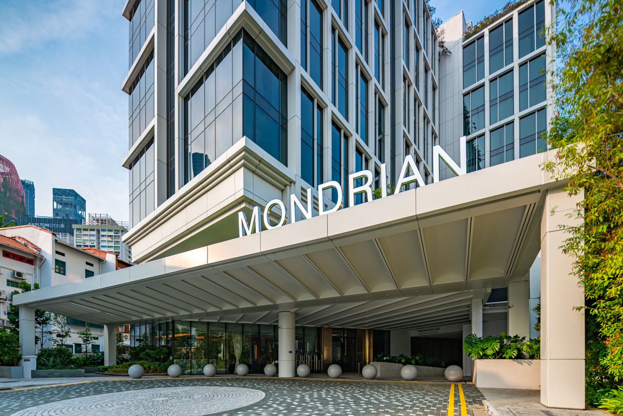 Mondrian Singapore Duxton in Singapur: Driveway
