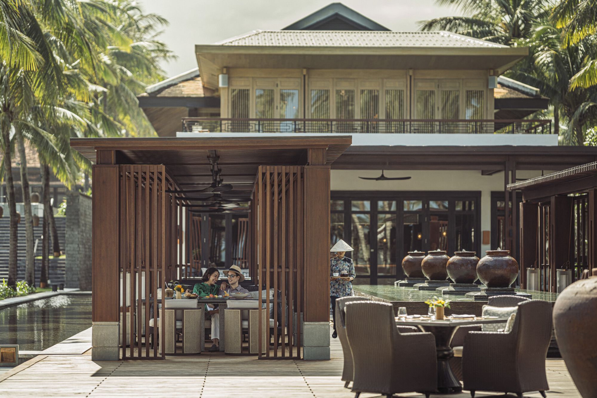 Four Seasons Resort The Nam Hai à Hoi An: Cafe Nam Hai