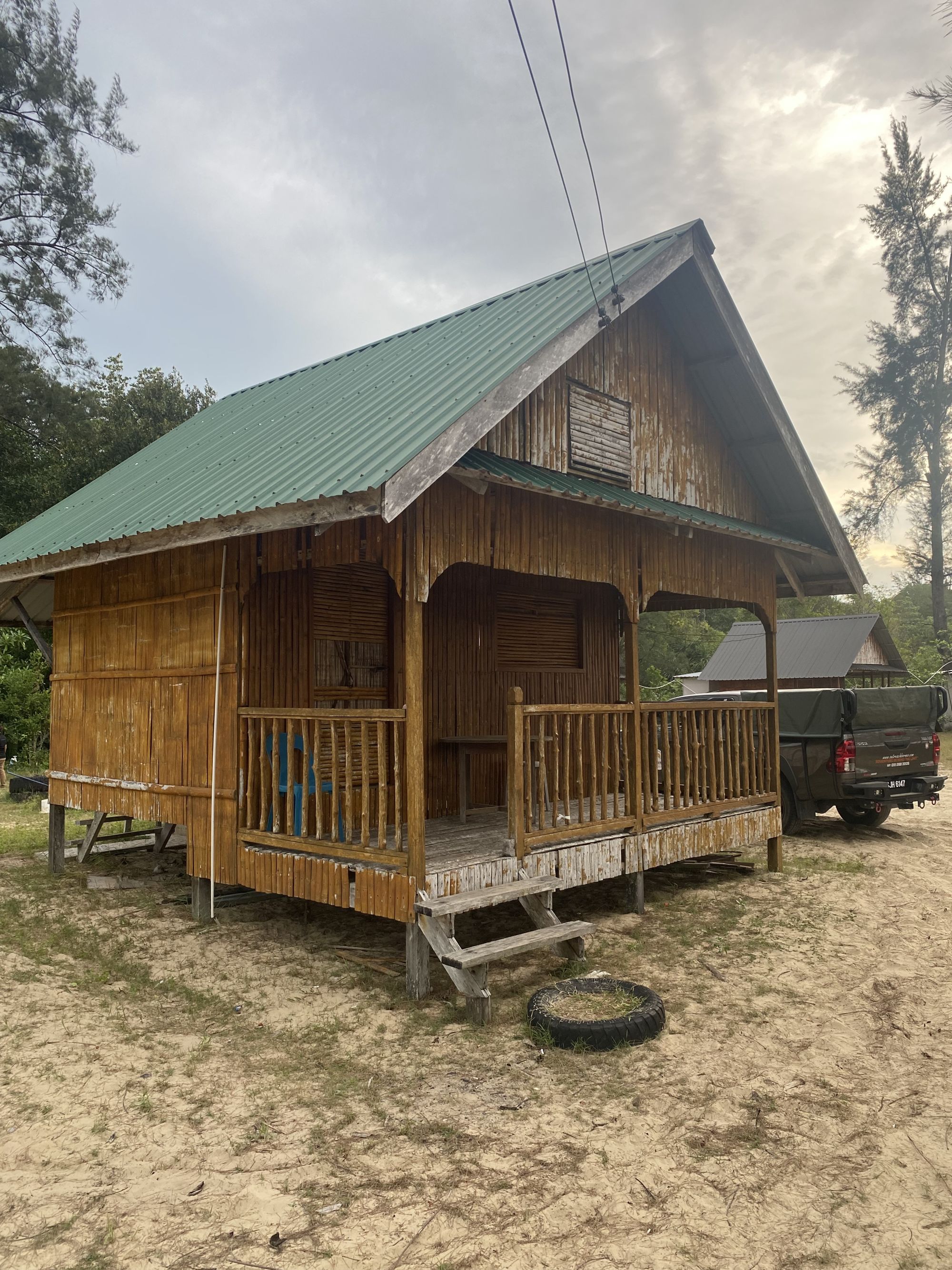 Das einfache Leben am Meer - Taburan Beach Experience ab Kota Kinabalu: room: Beach Hut
