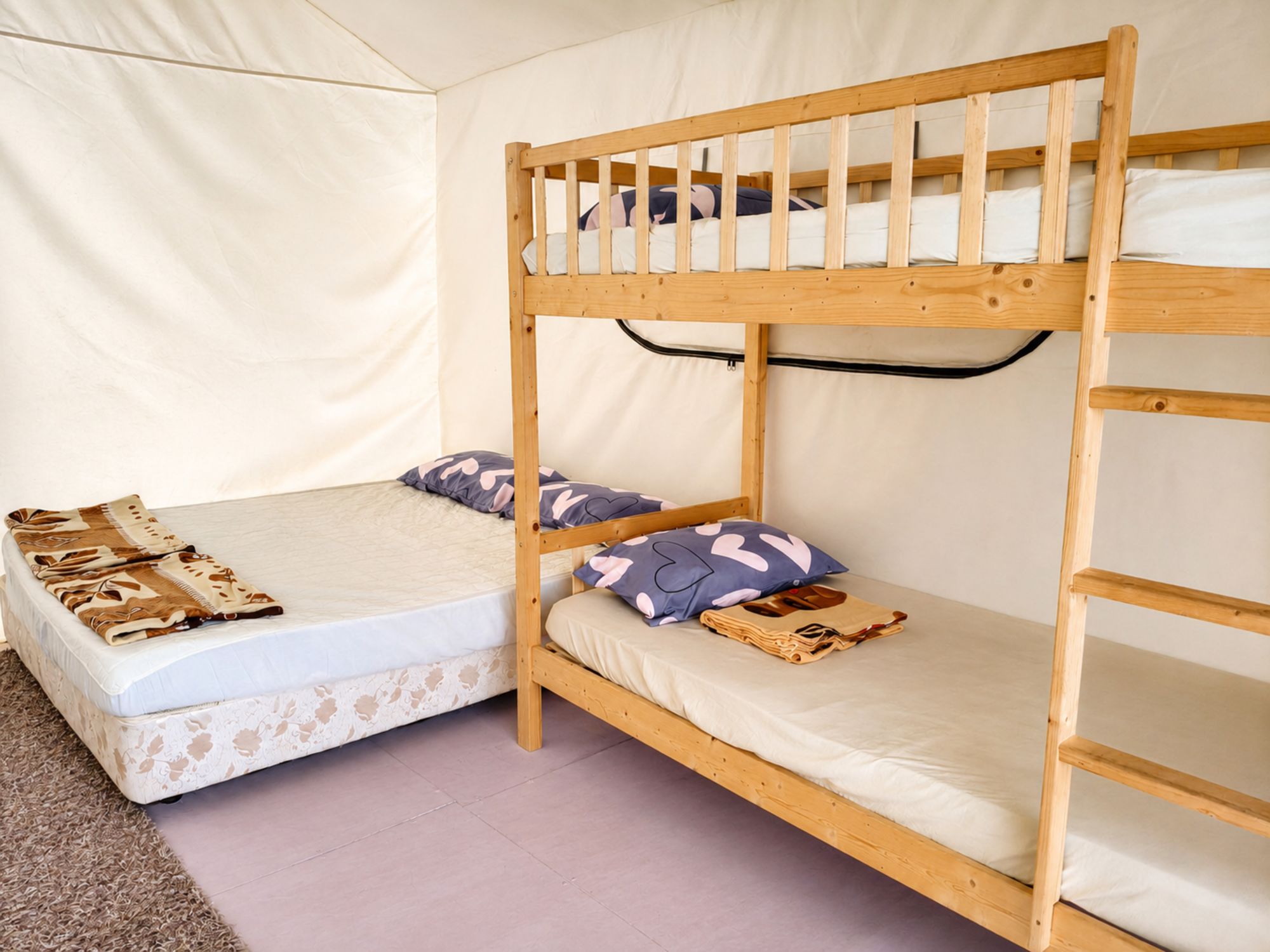 Ein Tag im Leben der Dusun - Uphill Dusun Experience ab Kota Kinabalu: room: Living with the Tribe - Uphill Dusun Experience | Glamping Hut