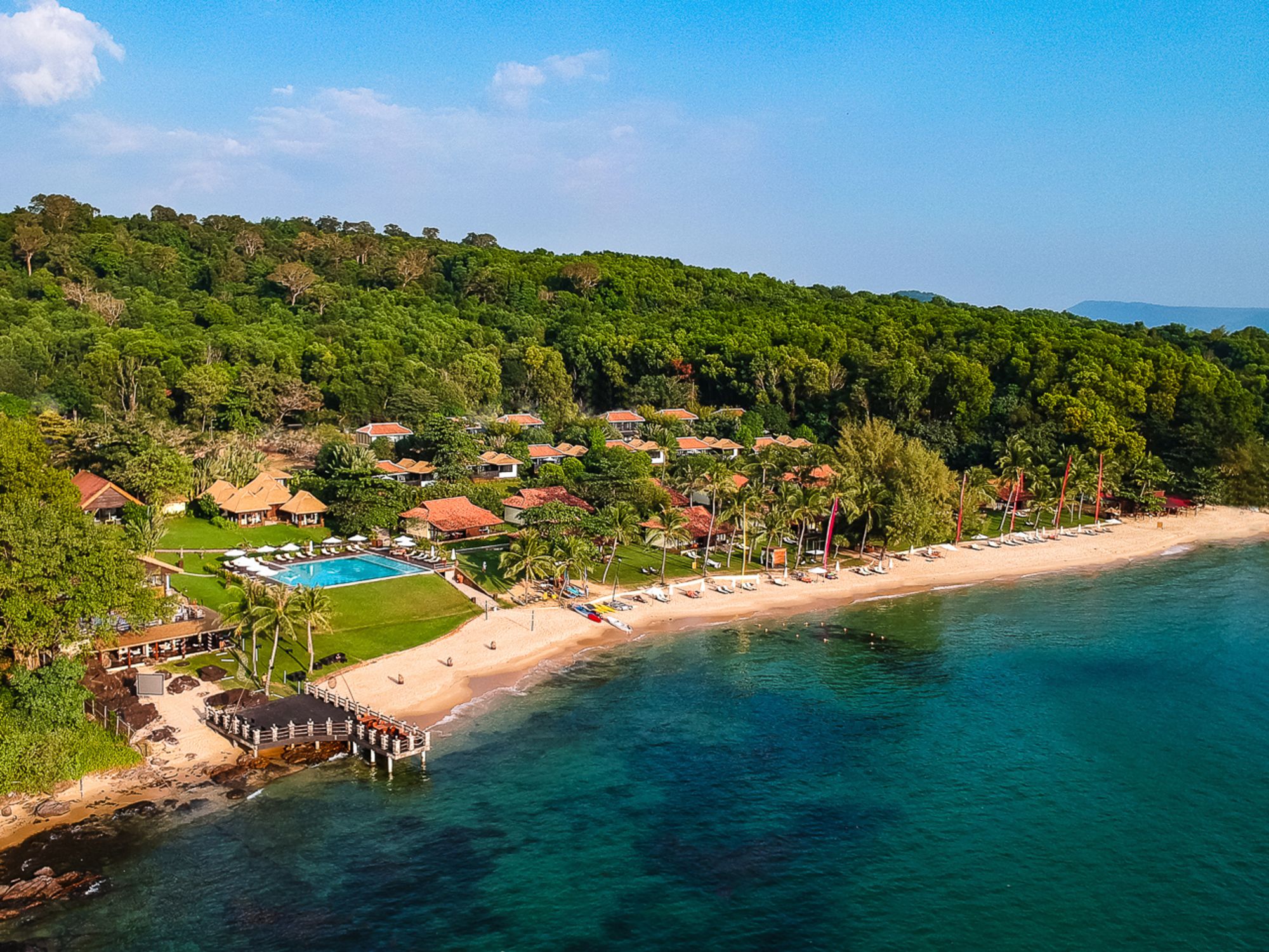 Chen Sea Resort & Spa in Phu Quoc: Aerial view of the Resort