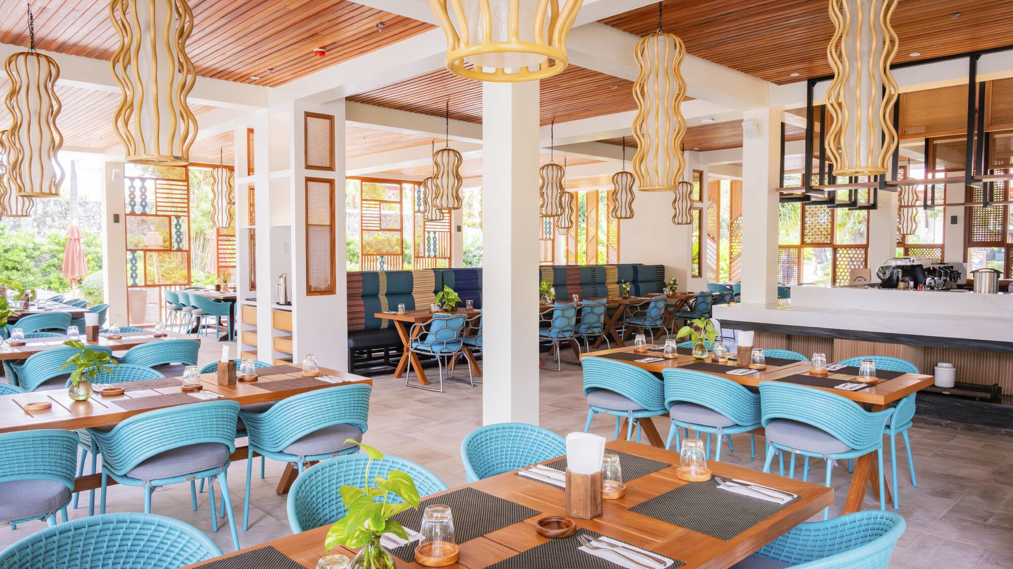 Costabella Tropical Beach Hotel à Cebu: La Marina Restaurant
