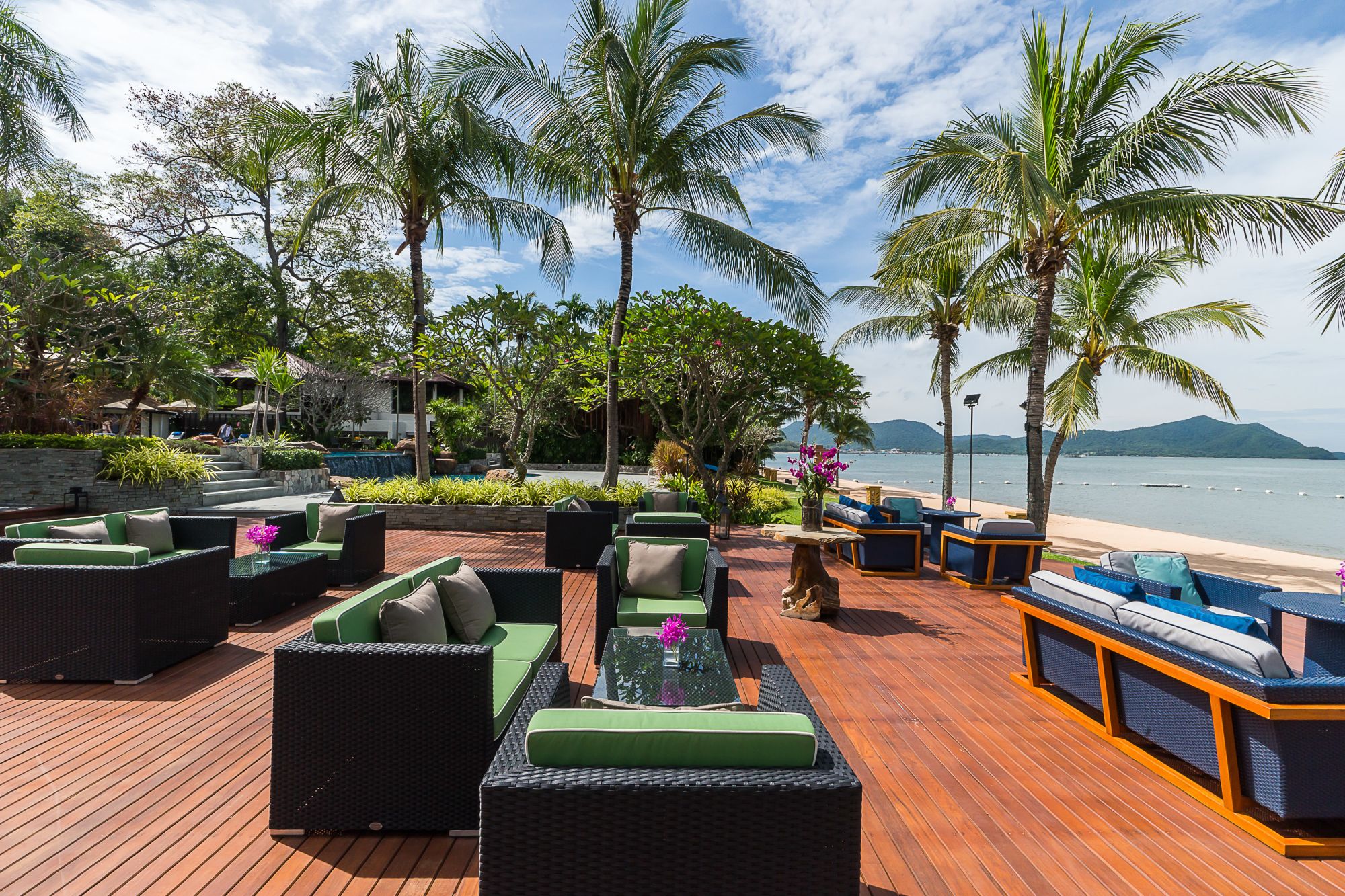 Sea Sand Sun Resort & Villas à Pattaya: Terrace
