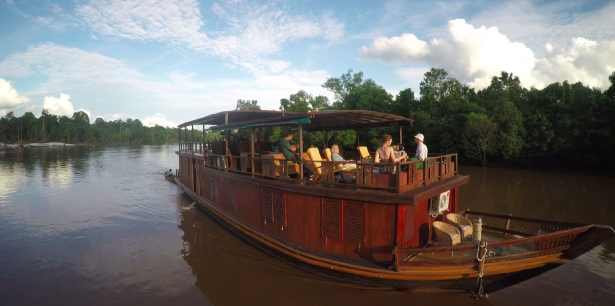 Aventure dans la jungle de Kalimantan, 4 jours de Palangkaraya: Relaxing on board Rahai'i Pangun