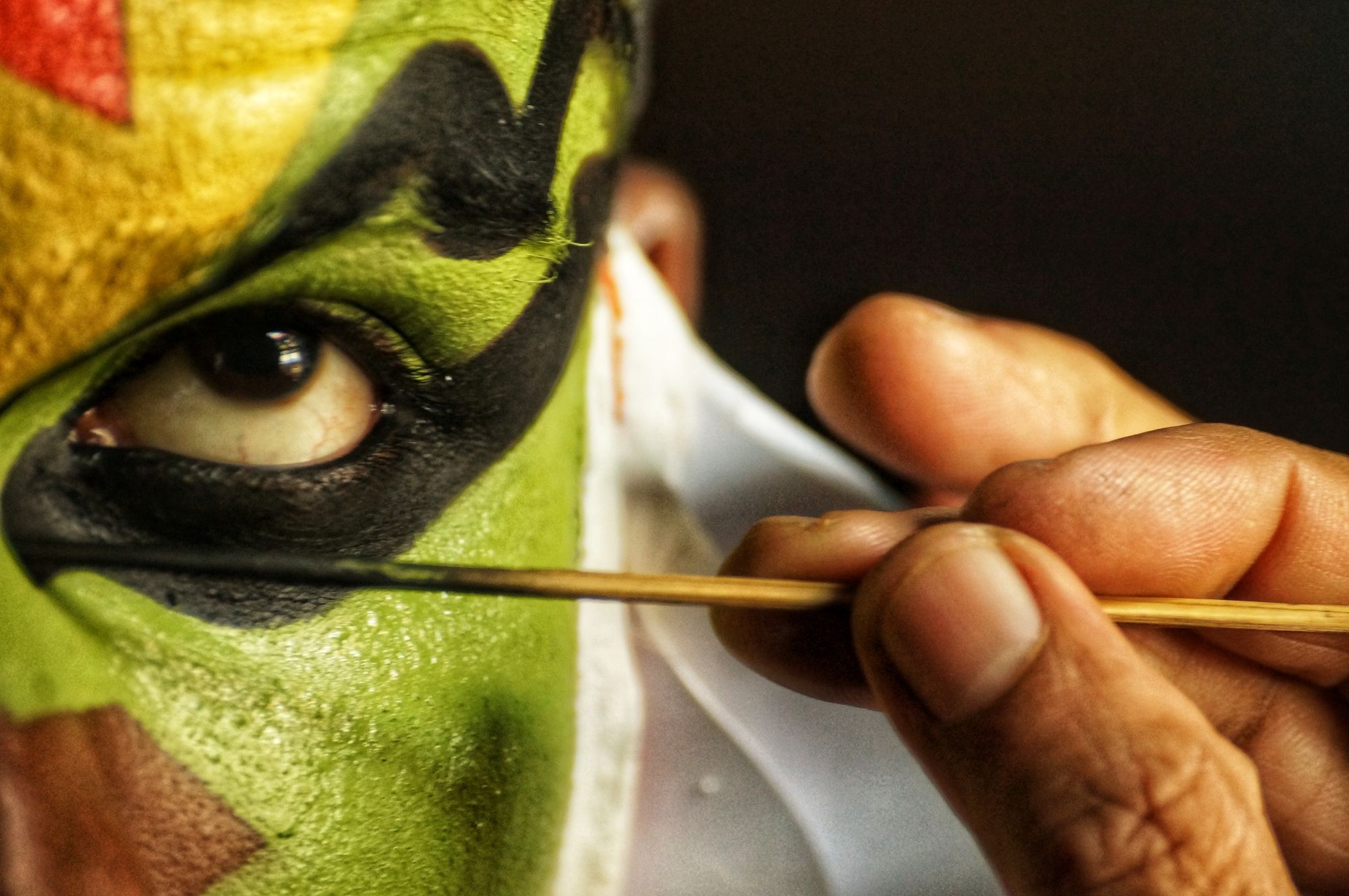 Keralas stille Wasserwelten ab Kochi: Kathakali Dance