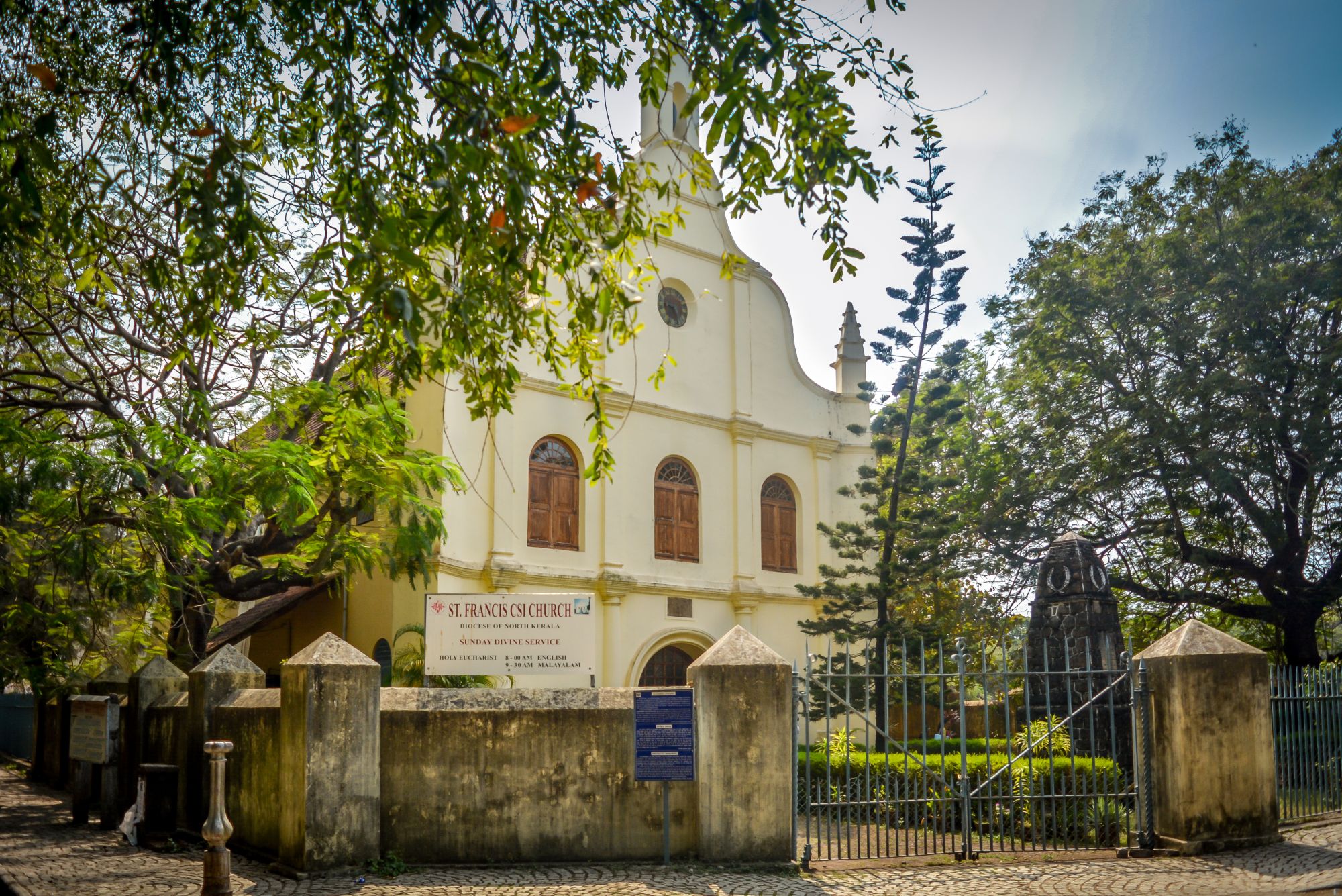 Keralas stille Wasserwelten ab Kochi: Kochi | St. Francis Church