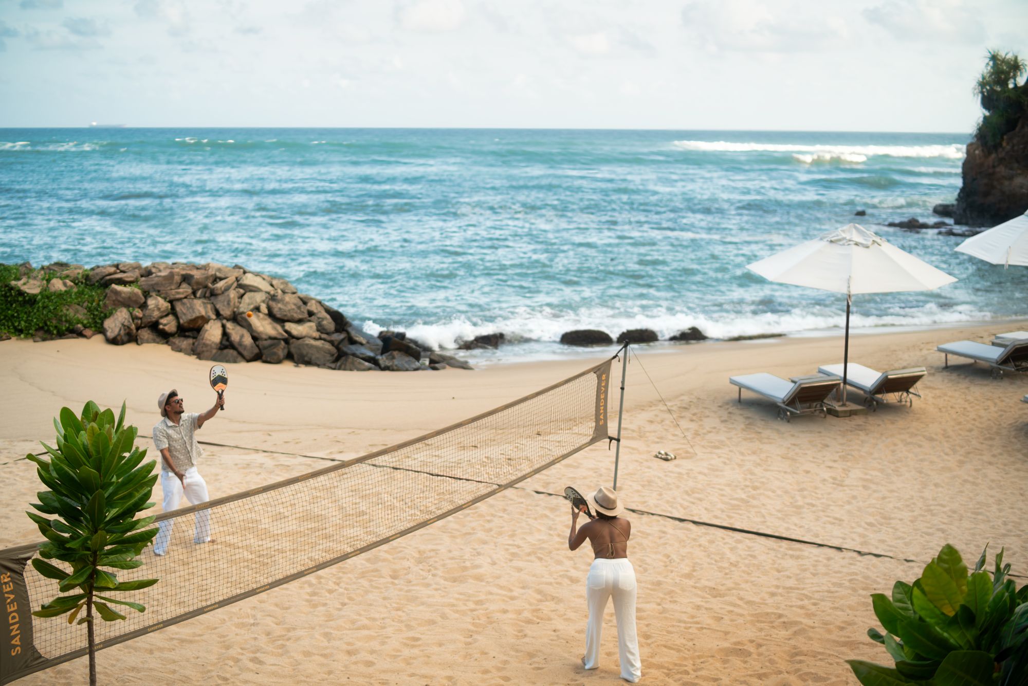 Cape Weligama: beach: Beach
