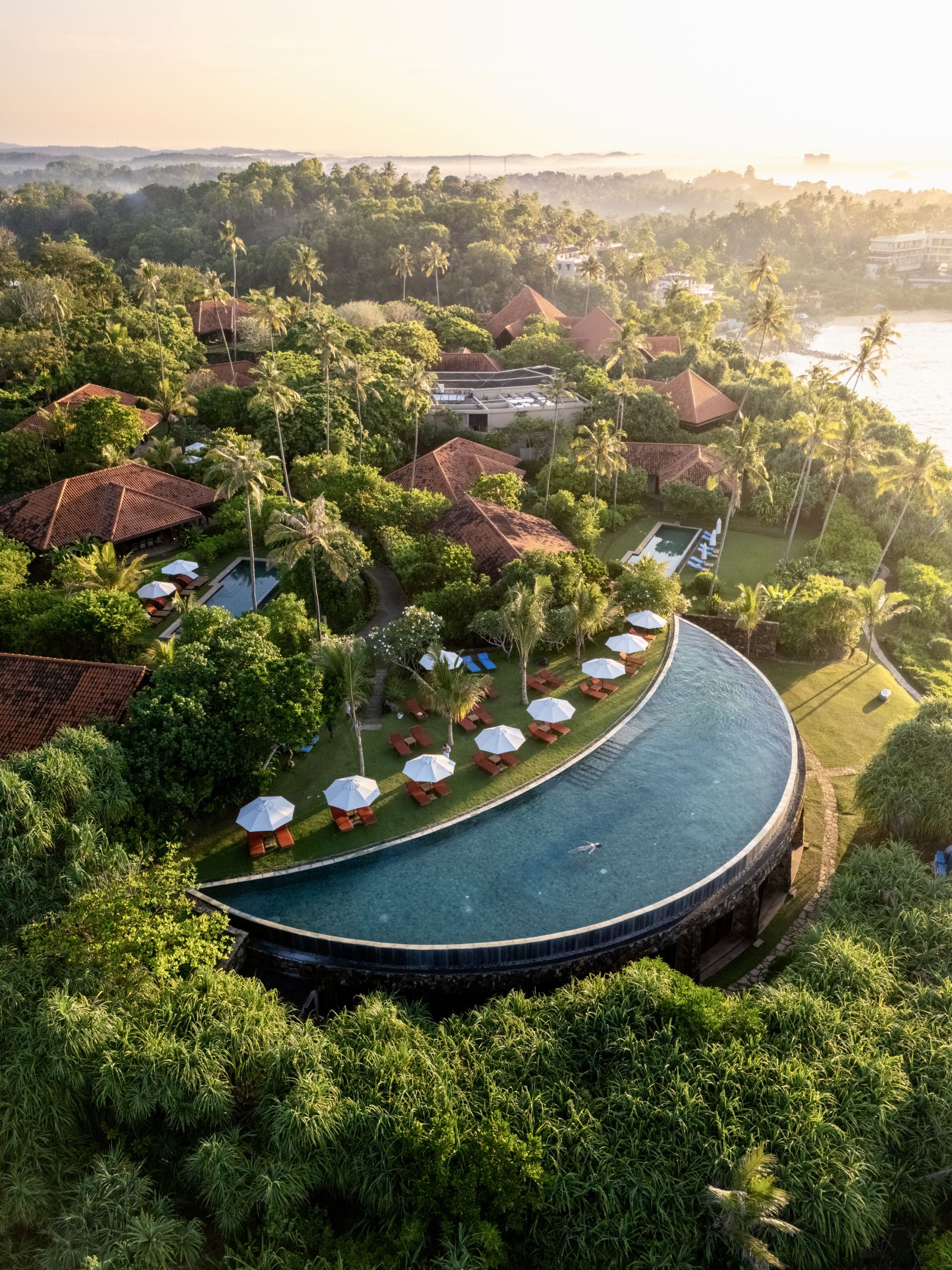 Cape Weligama: Birdeye View