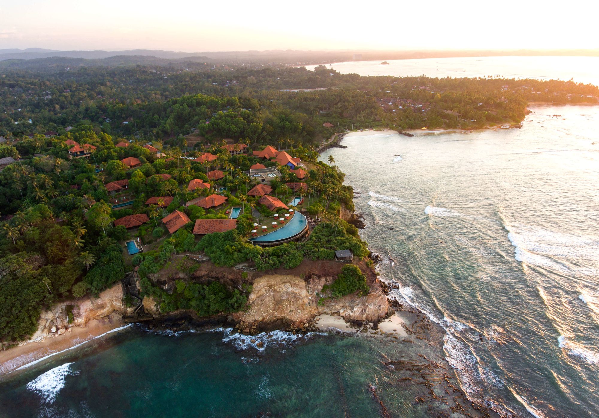 Cape Weligama: Areal View