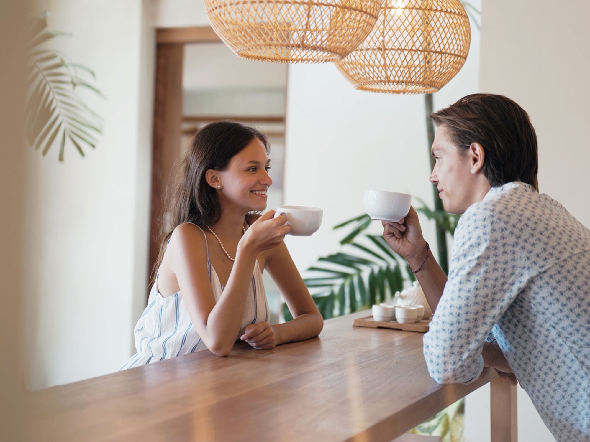 Cocana Resort in Gili:  relaxed morning