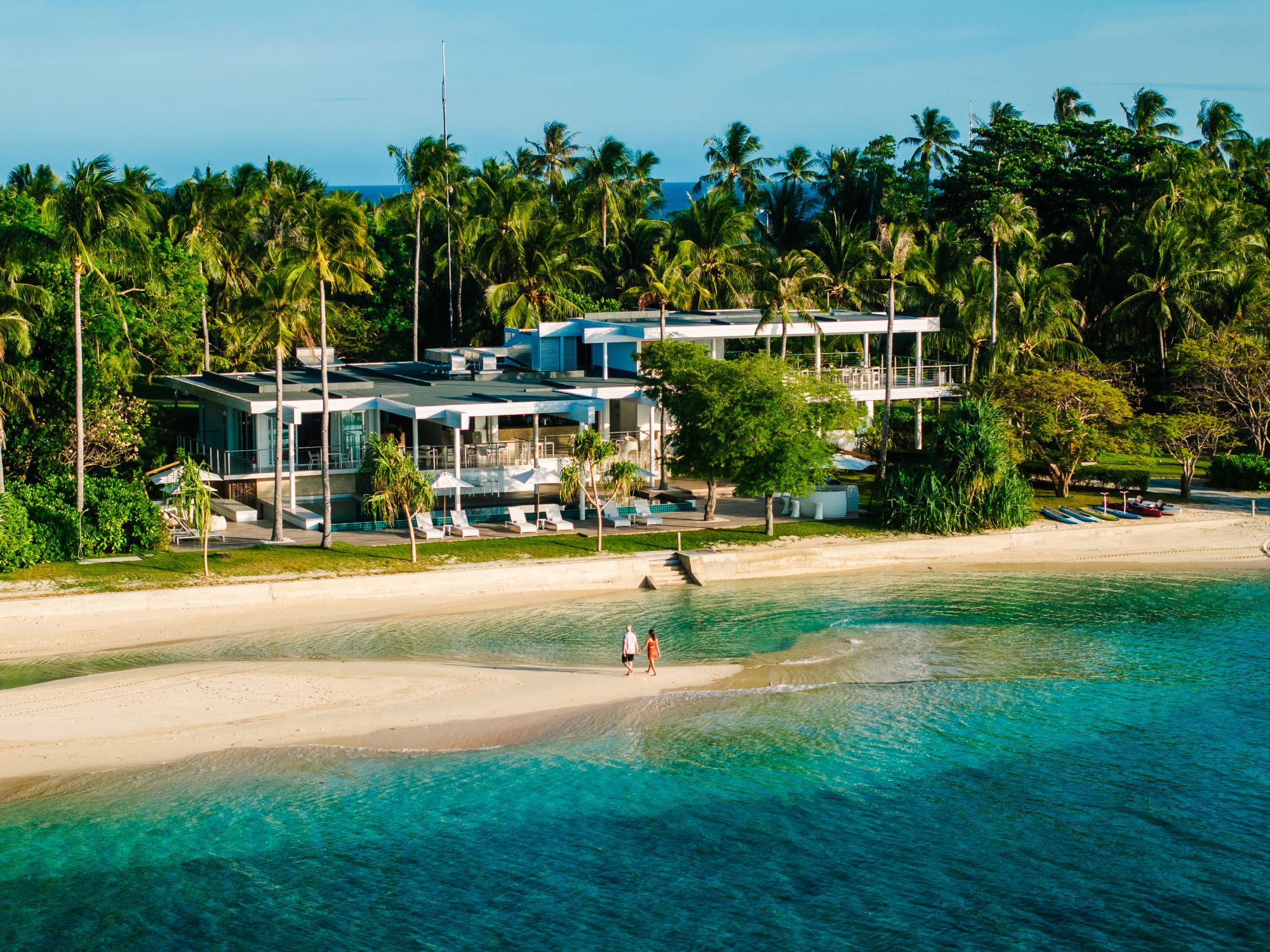 Banwa Private Island in Palawan: Latitude Restaurant & Terrace Bar