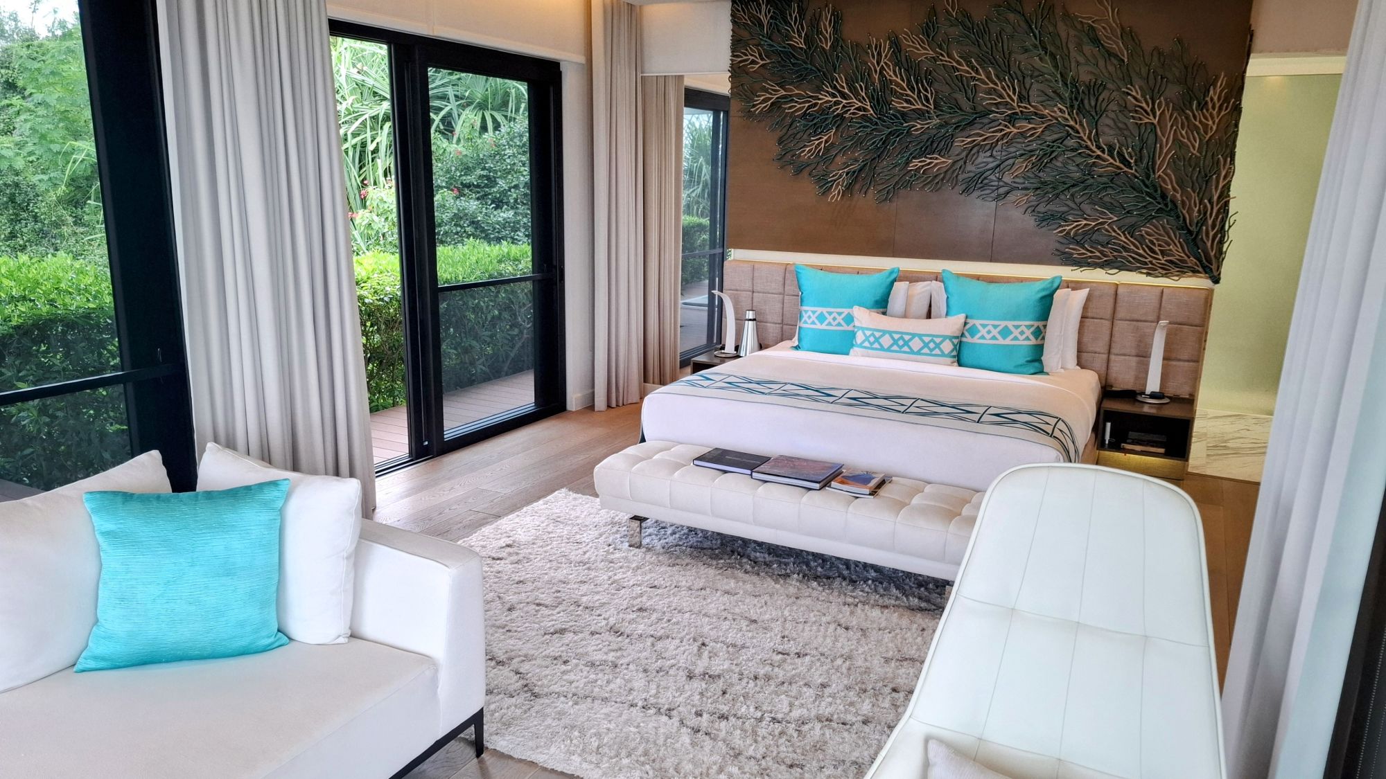 Banwa Private Island in Palawan: North East Principal Villa | Bedroom