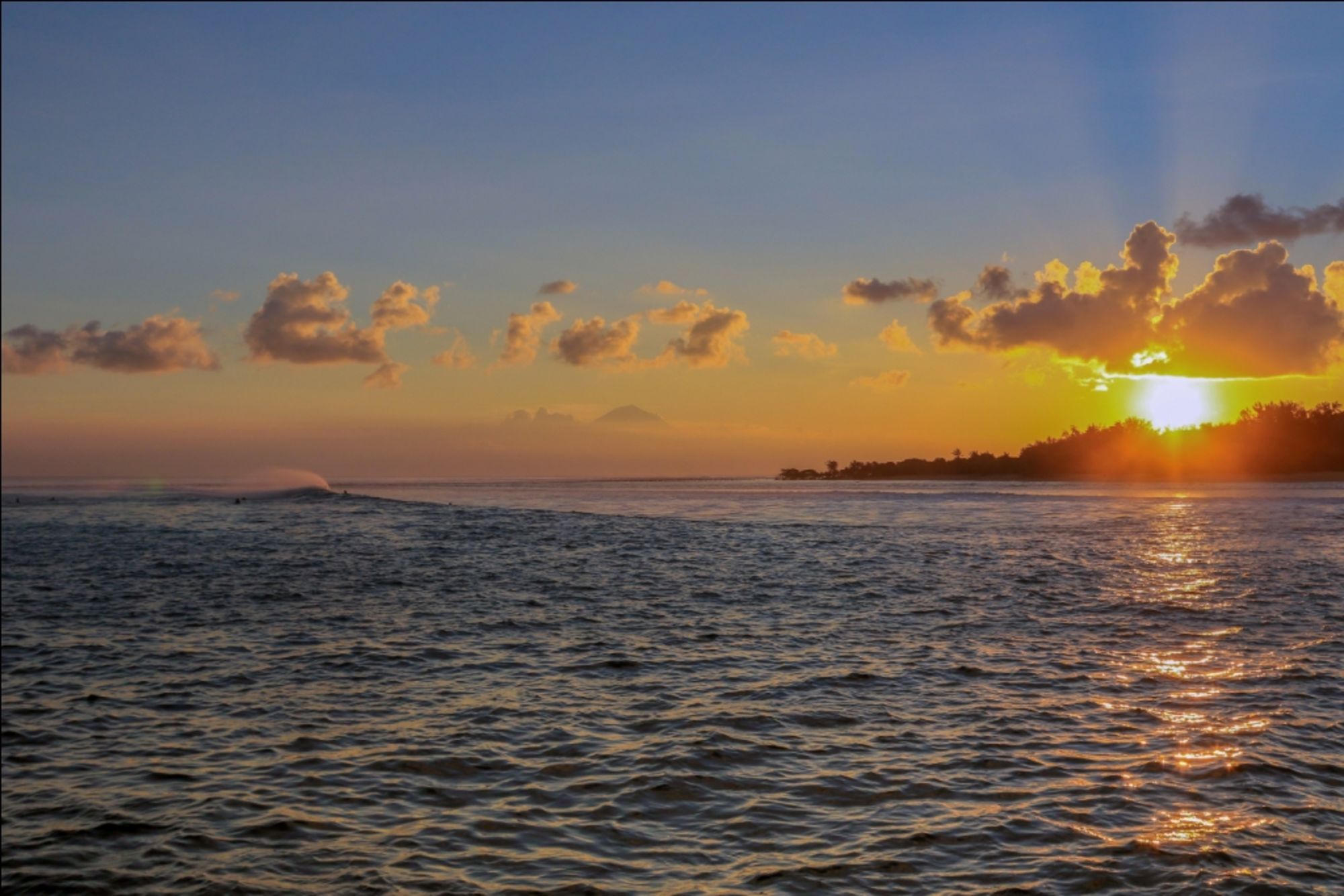 Pondok Santi Estate in Gili: Sunset