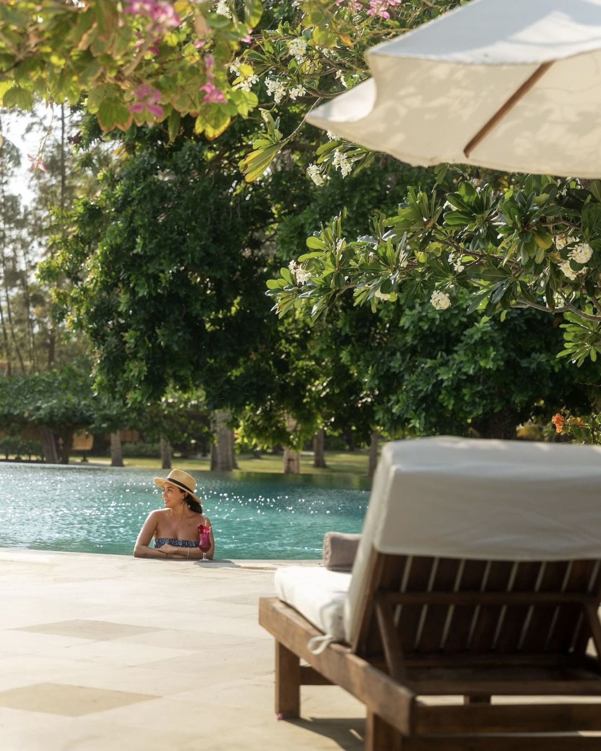 Pondok Santi Estate in Gili: Swimming pool