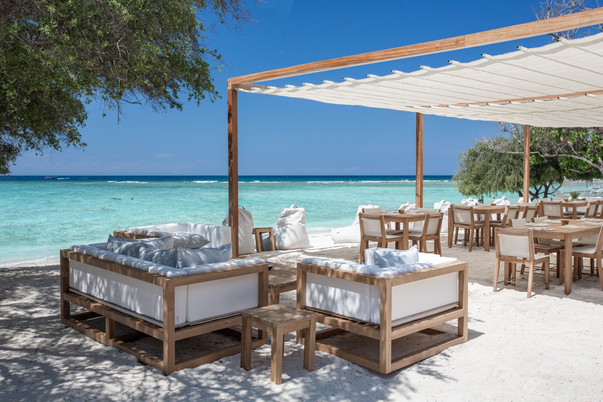 Pondok Santi Estate in Gili: Santi Beach Club