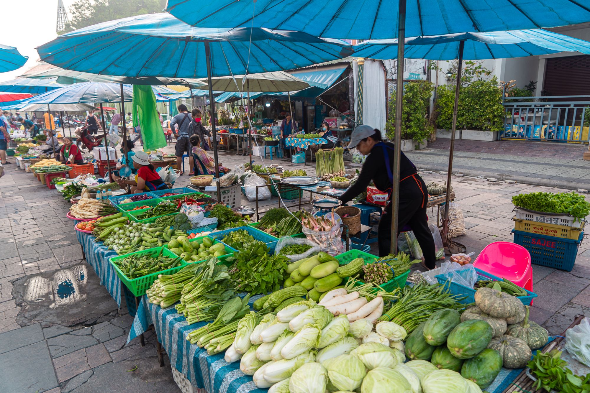 Les hauts lieux de la Thaïlande de Bangkok: Uthai Thani Morning Market