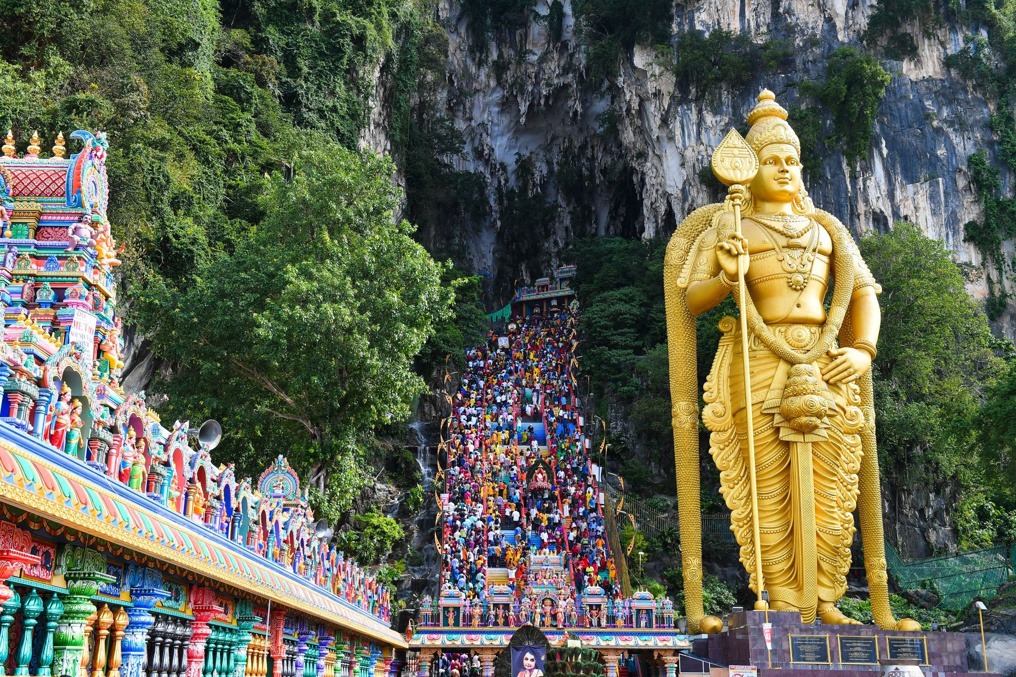 Authentisches Malaysia / Belum Rainforest ab Kuala Lumpur: Kuala Lumpur, Batu Caves Temple