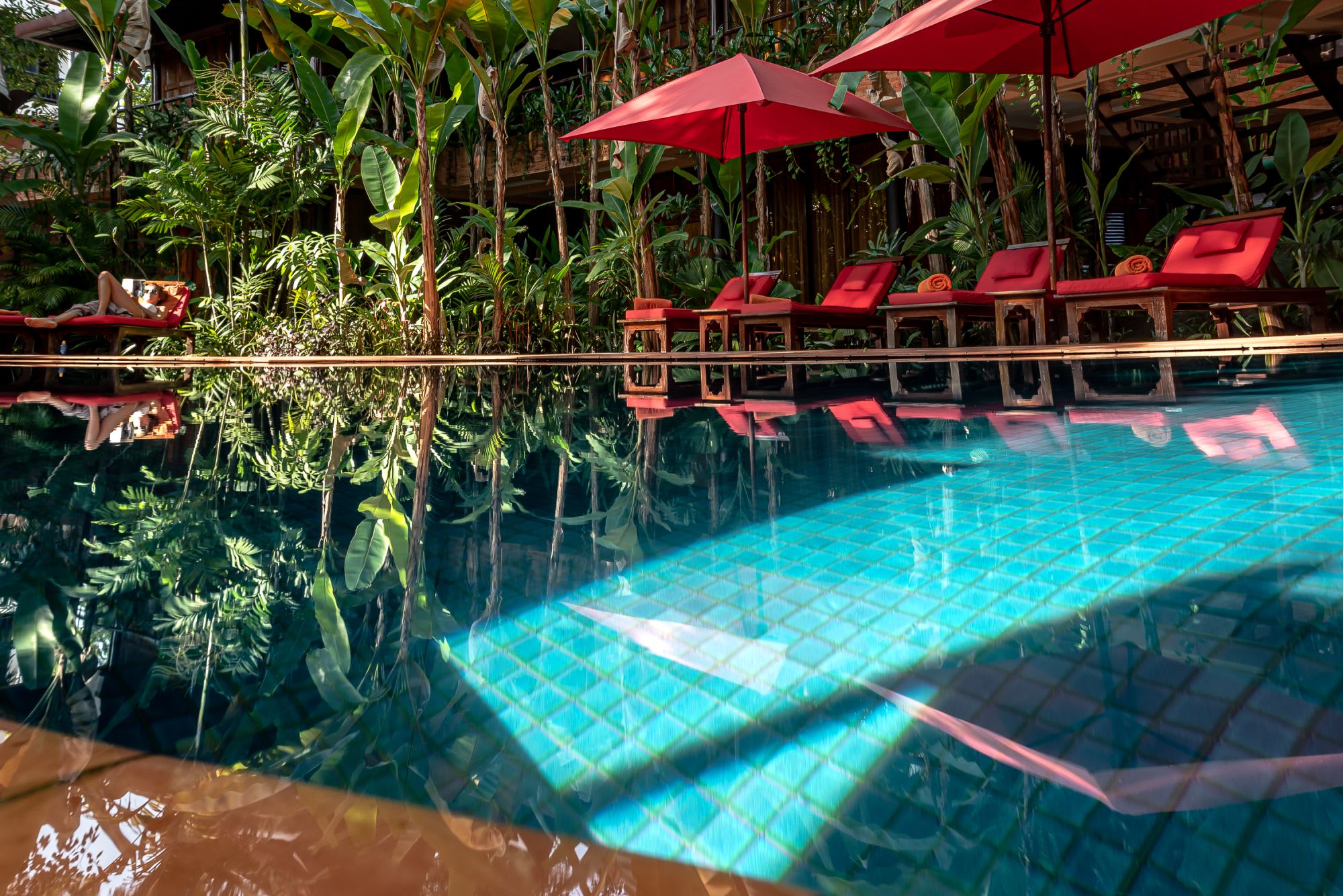 Angkor Village Hotel à Siem Reap: Swimmingpool