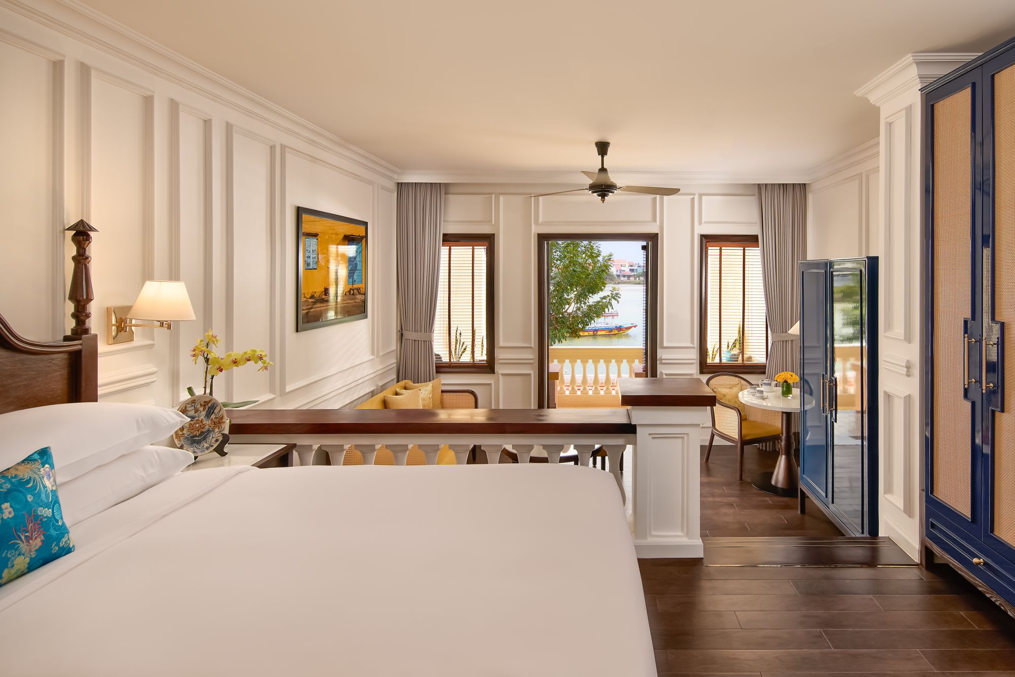 Anantara Hoi An Resort: Premium River Suite | Bedroom with View
