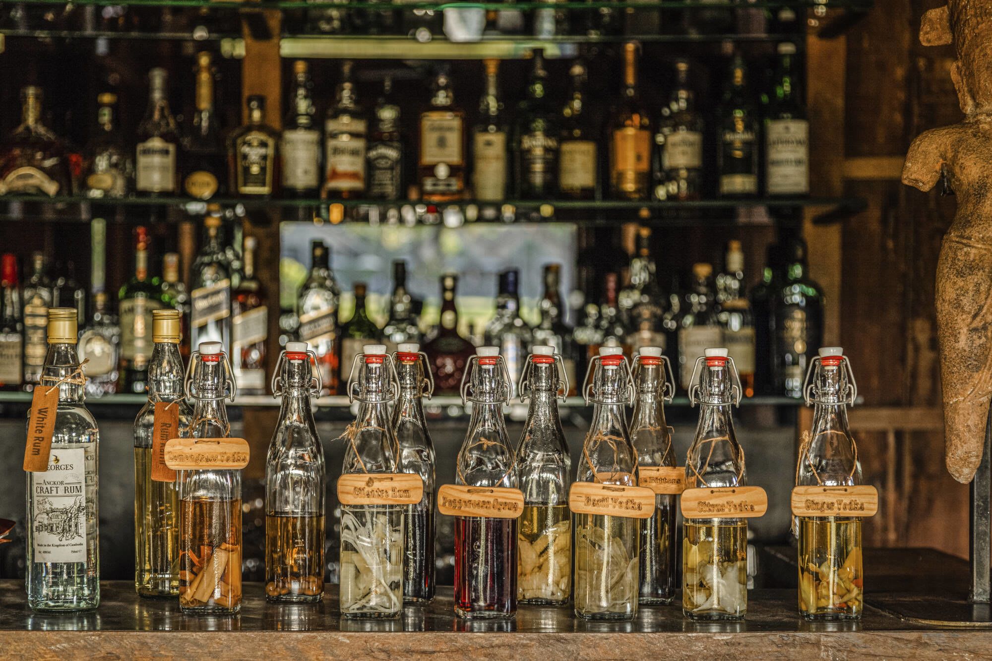 Phum Baitang in Siem Reap: Main Bar