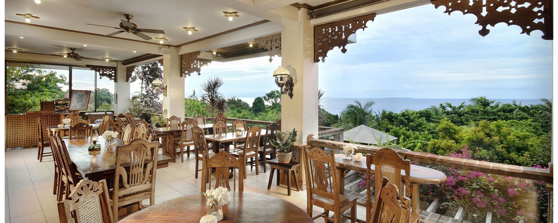 Amarela Resort à Bohol: Restaurant