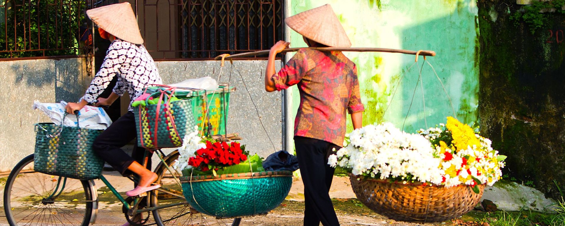 Höhepunkte Hanois: Hanoi: Flower Vendor