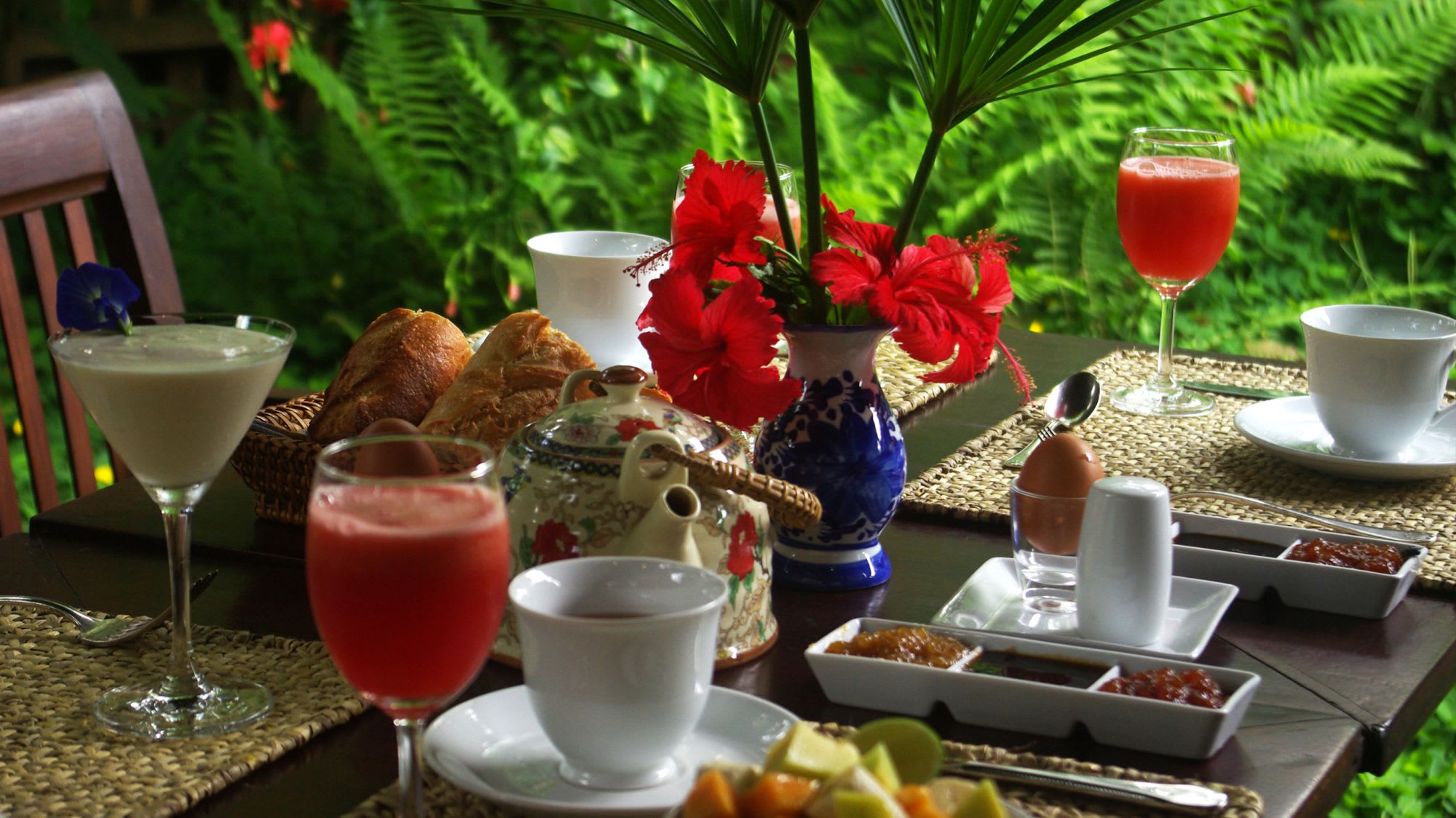 Villa Maydou in Luang Prabang: Breakfast