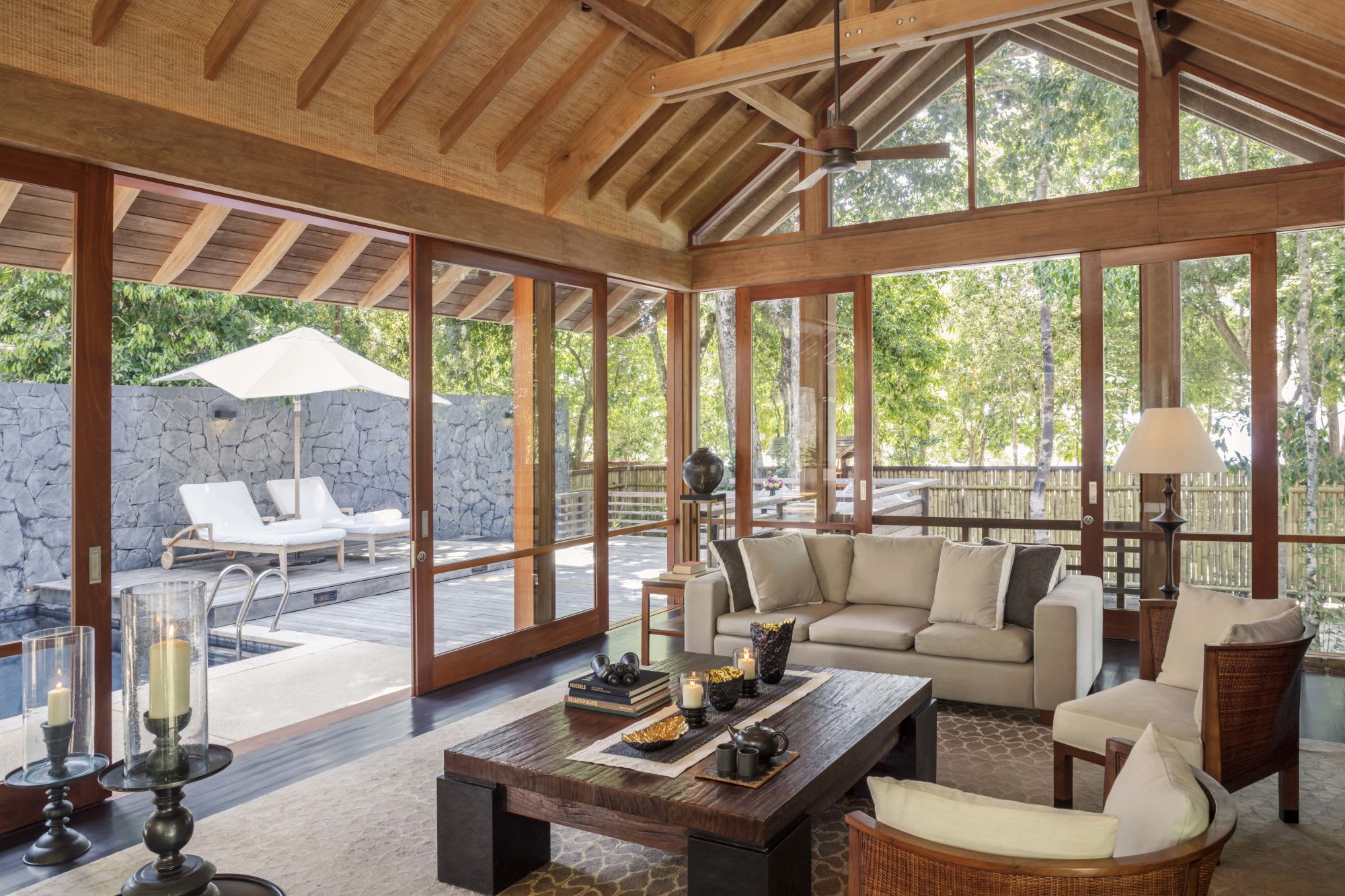 The Datai Langkawi: 1-Bedroom Beach Villa | Living room