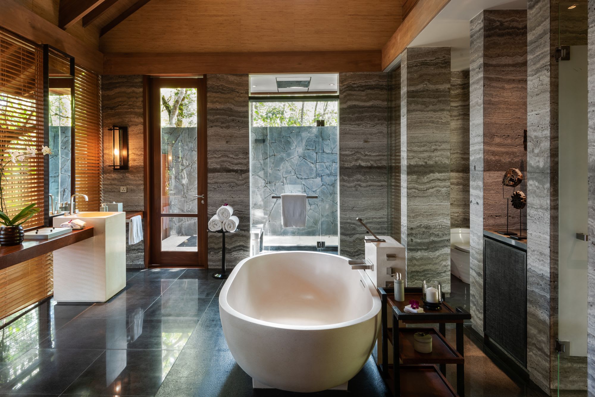 The Datai Langkawi: 1-Bedroom Beach Villa | (bathroom)