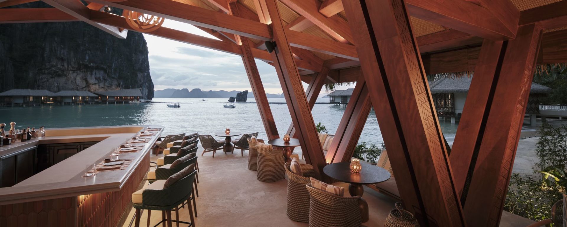El Nido Resorts Lagen Island in Palawan:  Beach Club | View