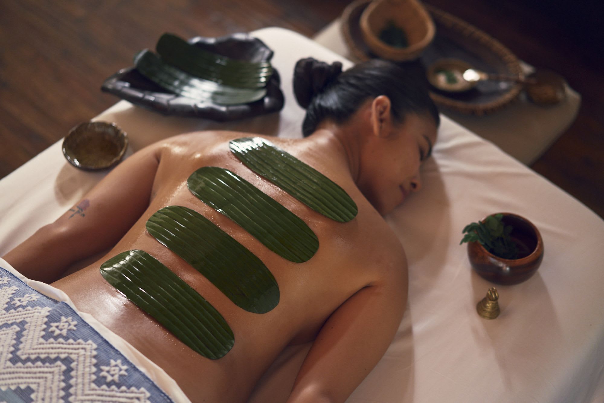 El Nido Resorts Lagen Island in Palawan:  Traditional Spa Treatment