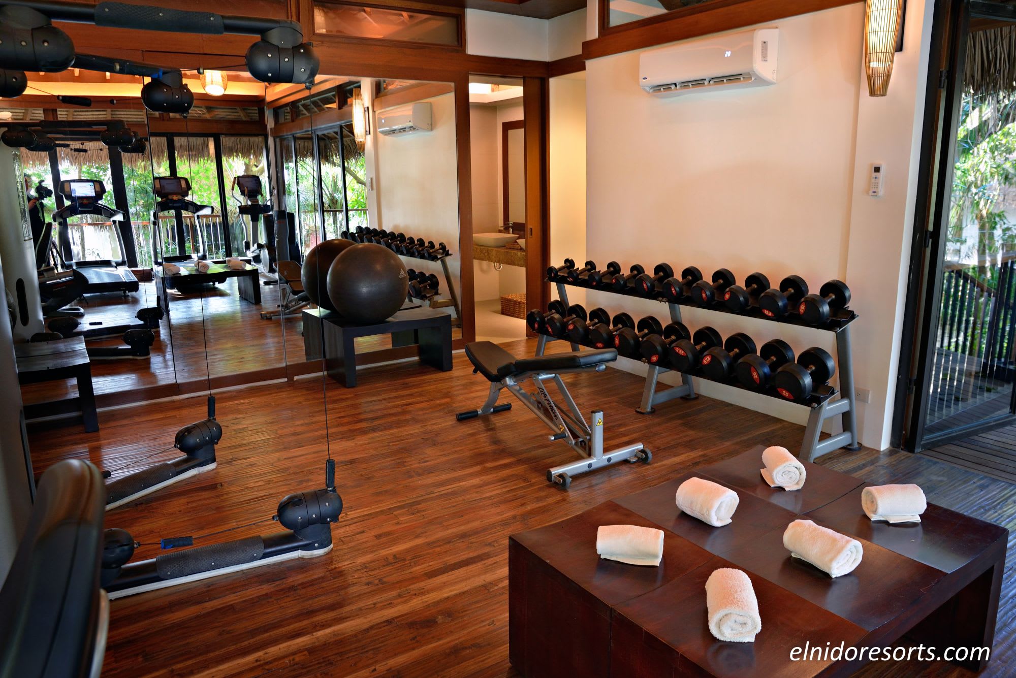 El Nido Resorts Pangulasian Island à Palawan: Gym