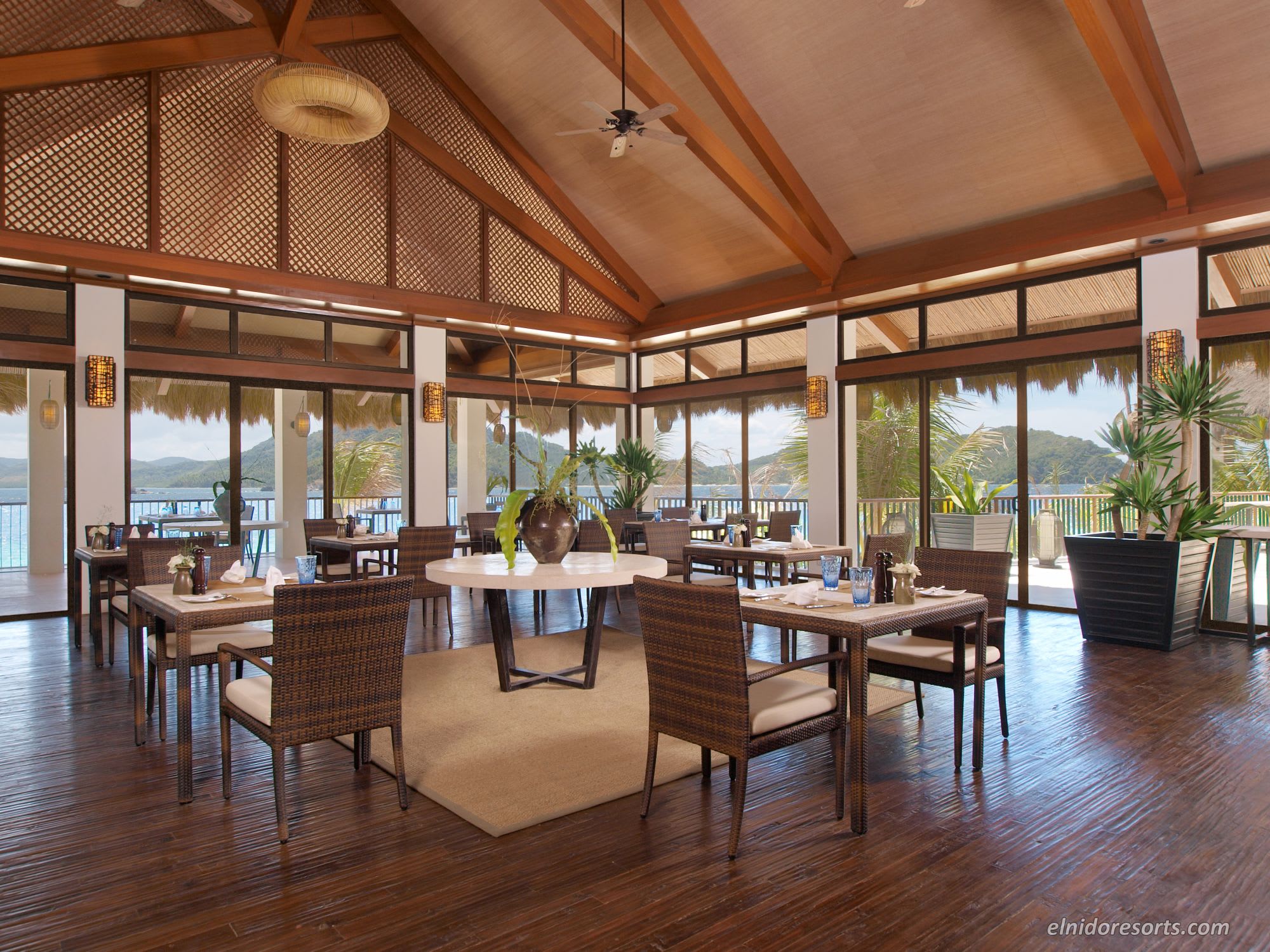 El Nido Resorts Pangulasian Island à Palawan: Amianan Restaurant