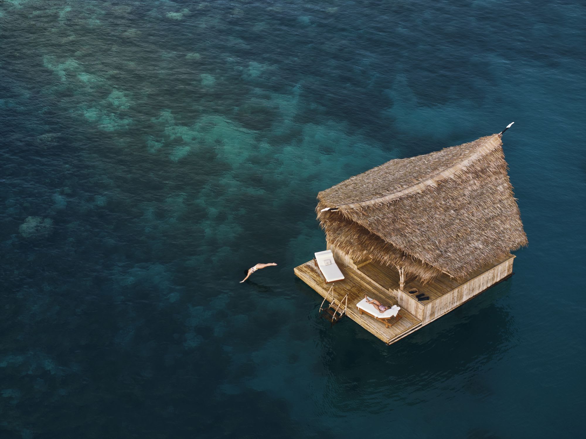 El Nido Resorts Pangulasian Island à Palawan: Tuka - Floating Lounge