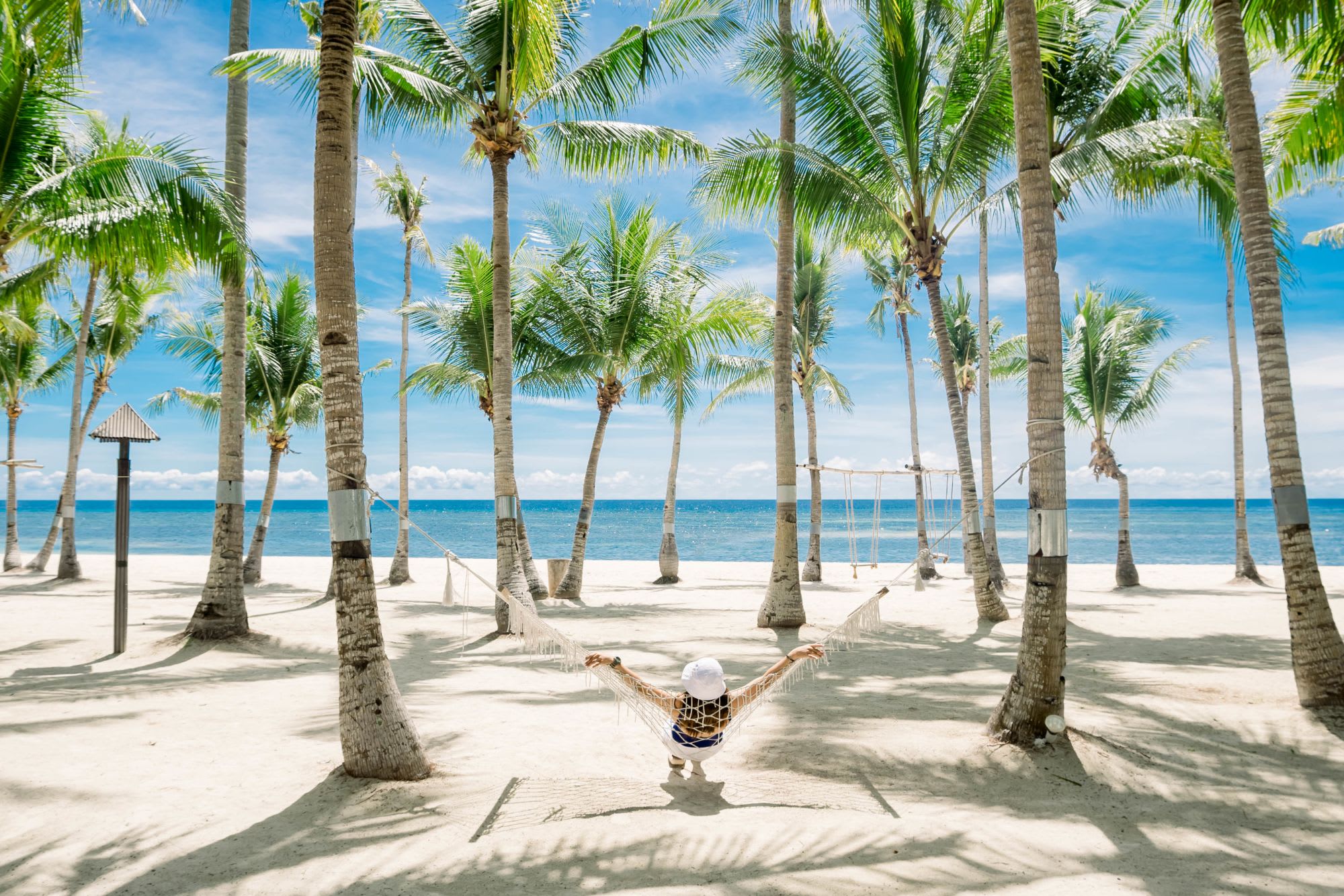 Oceanica Resort Panglao in Bohol:  Beach Area