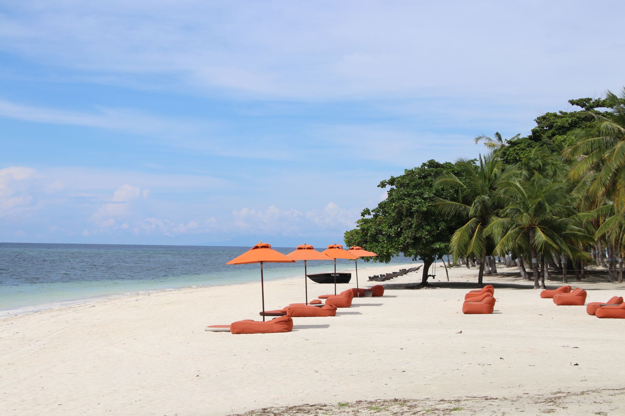 Oceanica Resort Panglao in Bohol:  Beachfront Area