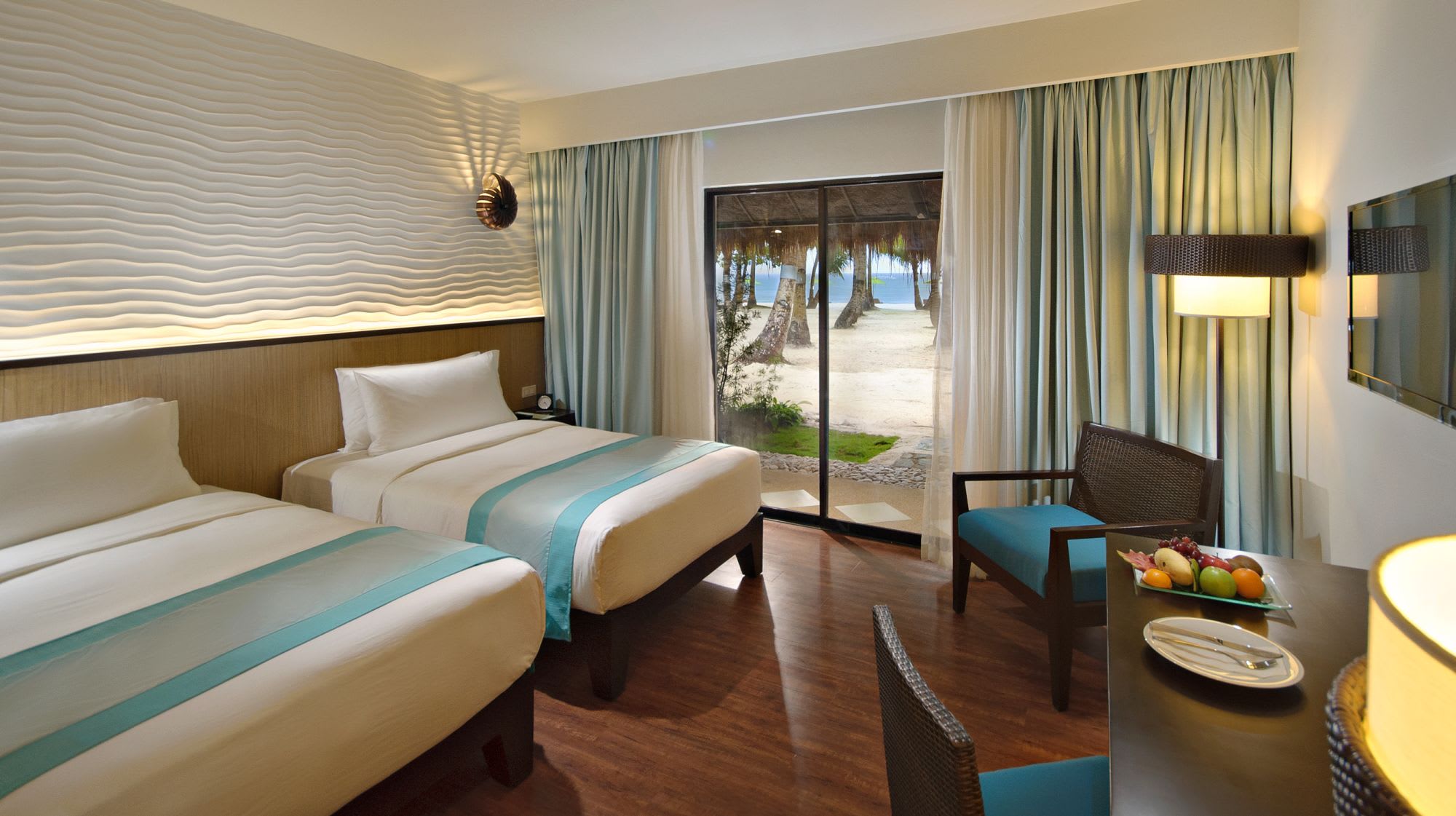 Oceanica Resort Panglao in Bohol:  Deluxe Beachfront
