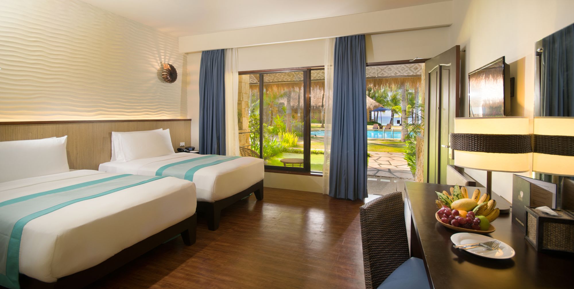 Oceanica Resort Panglao in Bohol:  Deluxe Pool View
