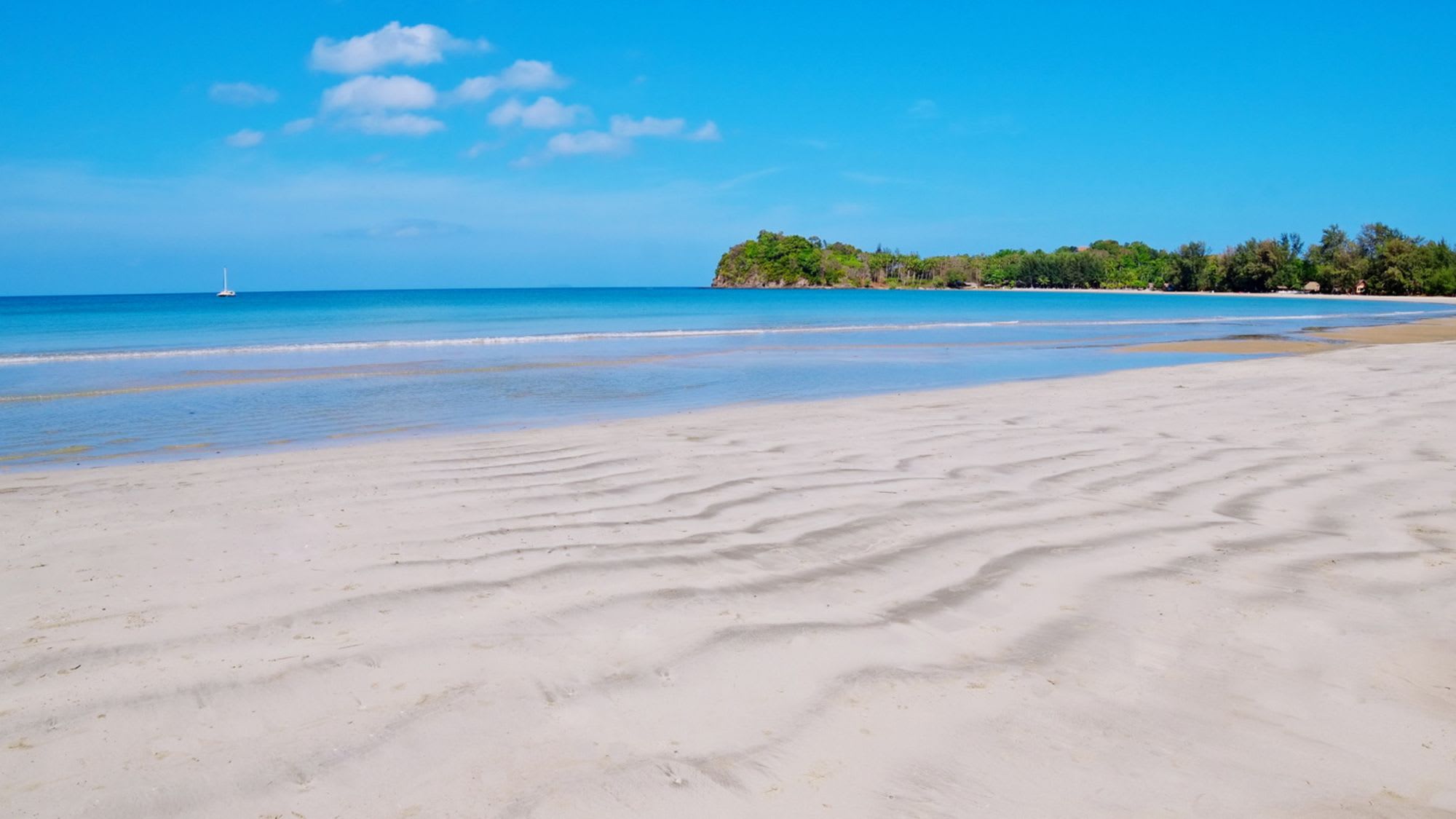 Twin Lotus Resort & Spa in Ko Lanta: Beach