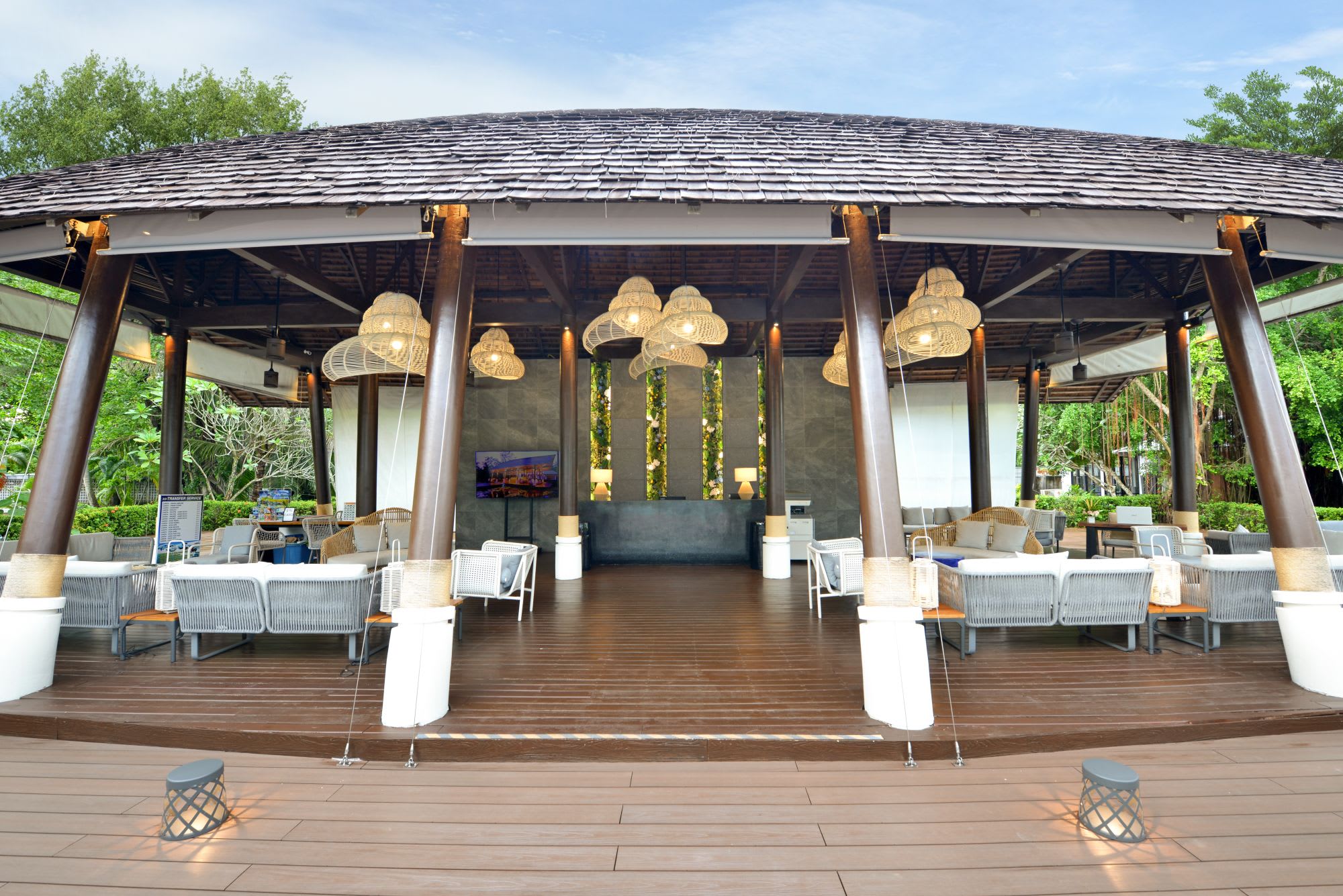 Twin Lotus Resort & Spa in Ko Lanta: Lobby