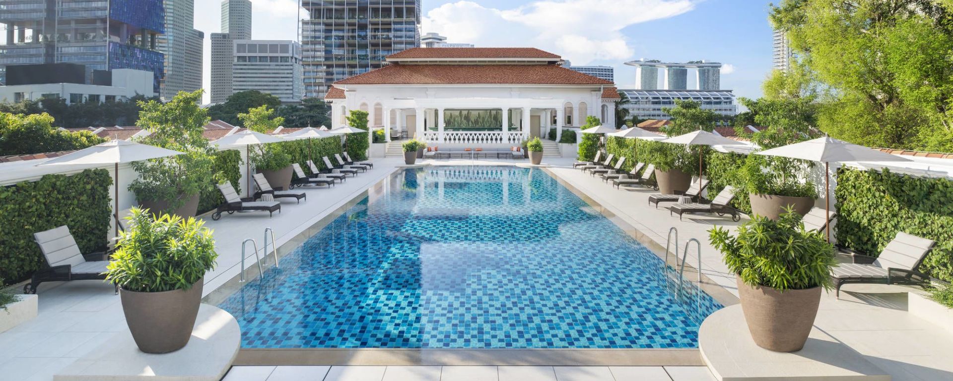 Raffles Singapore à Singapour: Swimming Pool