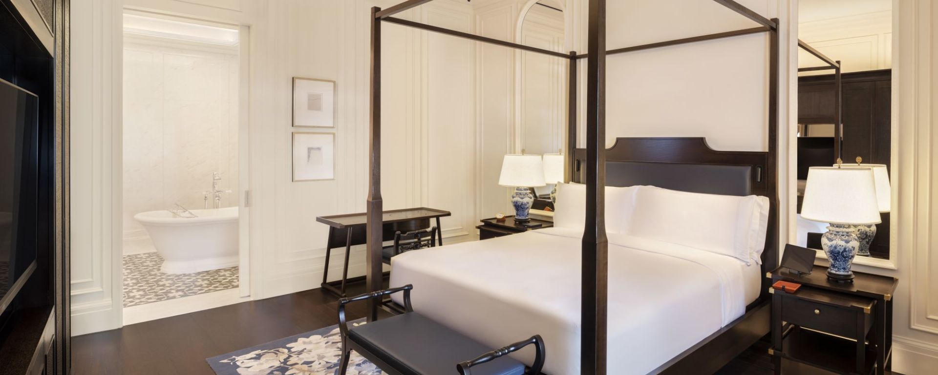 Raffles Singapore à Singapour: Courtyard Suite | Bedroom