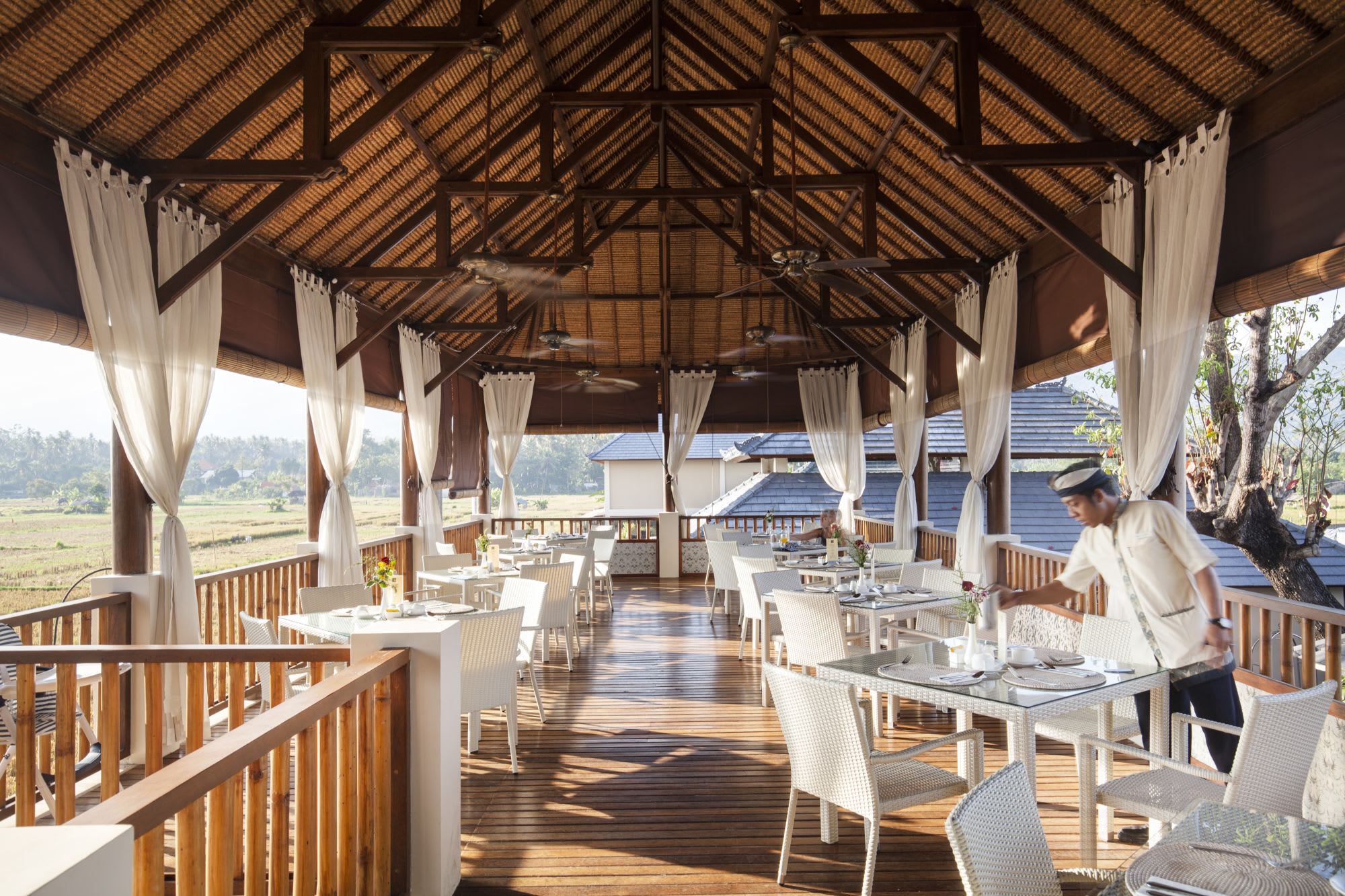The Lovina Bali in Nordbali:  Heliconia restaurant