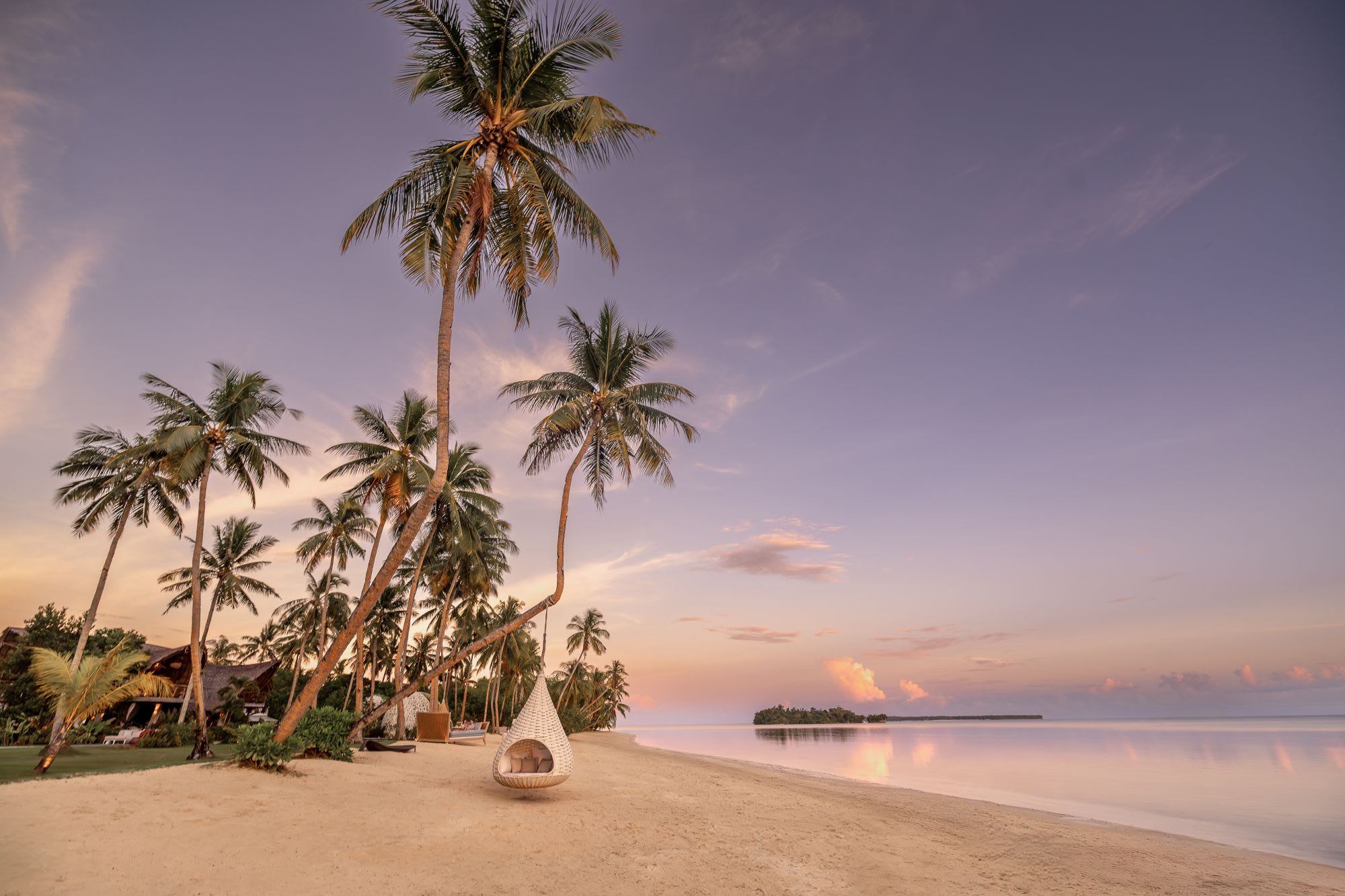 Nay Palad Hideaway in Siargao: Beach view with Nestrest