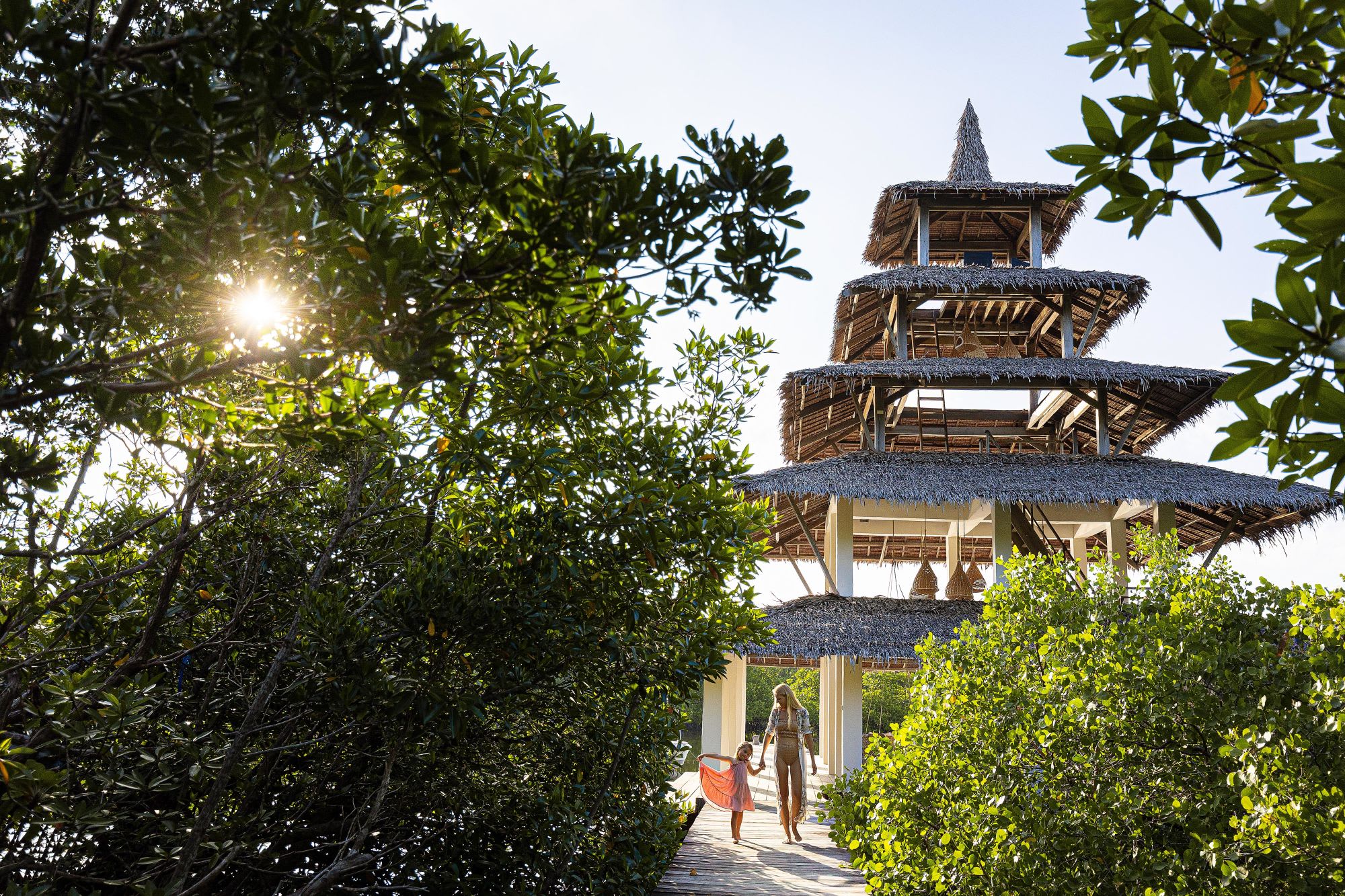 Nay Palad Hideaway in Siargao: Mangroves Pagoda