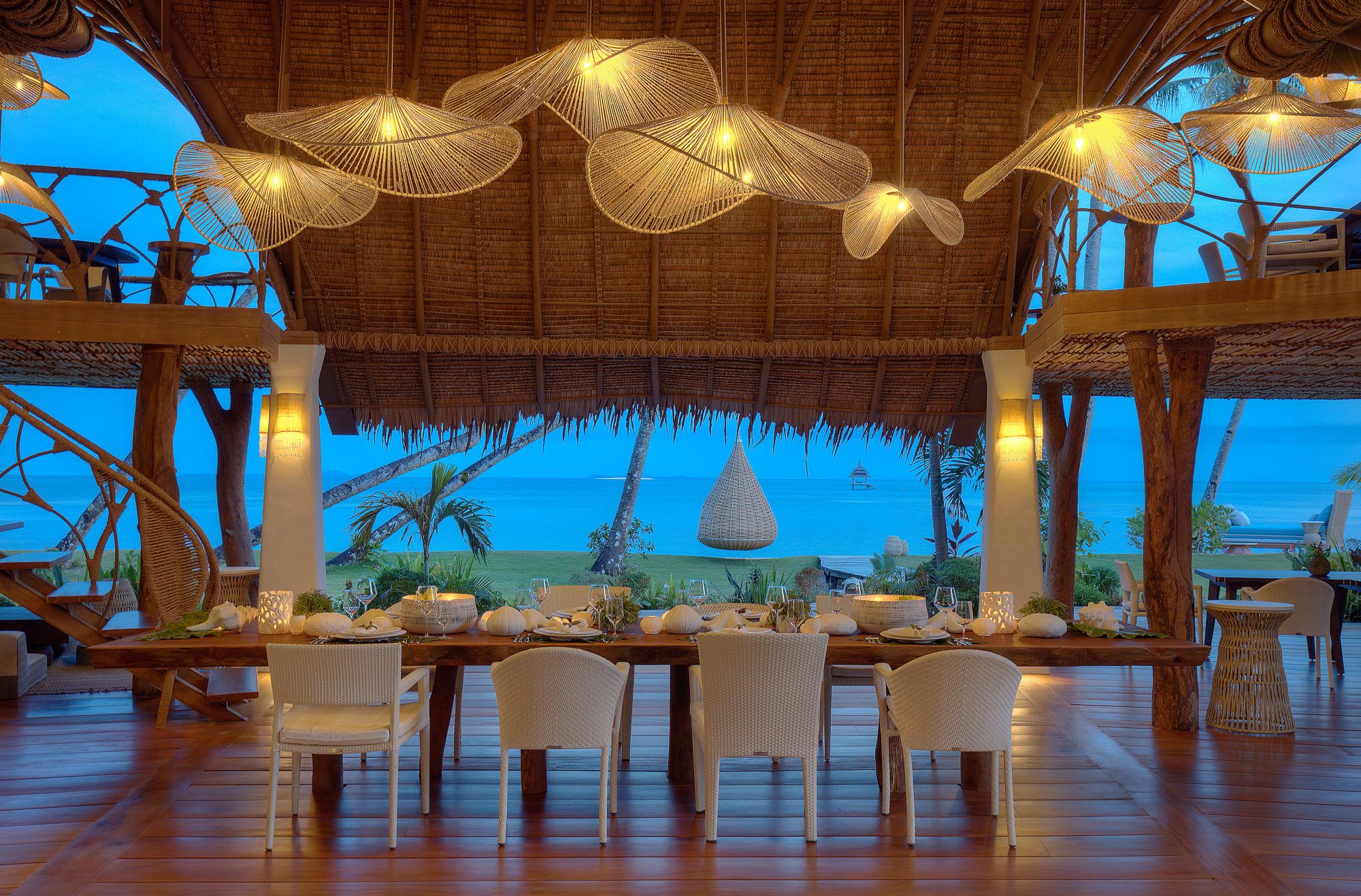 Nay Palad Hideaway in Siargao: Beach Restaurant