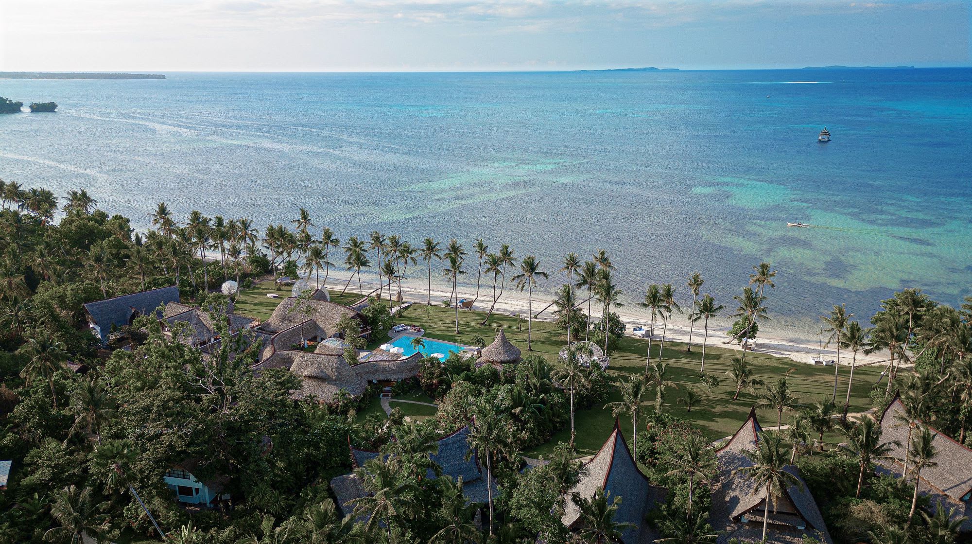 Nay Palad Hideaway in Siargao: Resort Back View